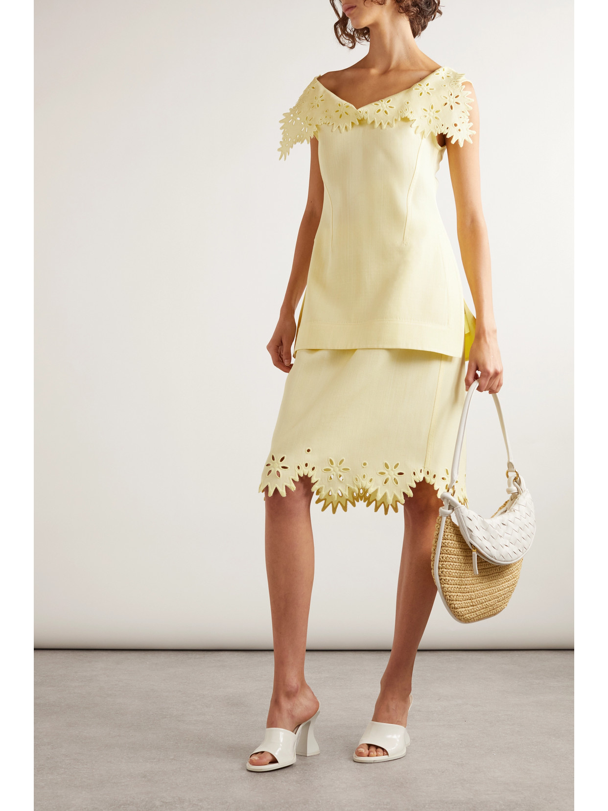 Layered Broderie Anglaise Top