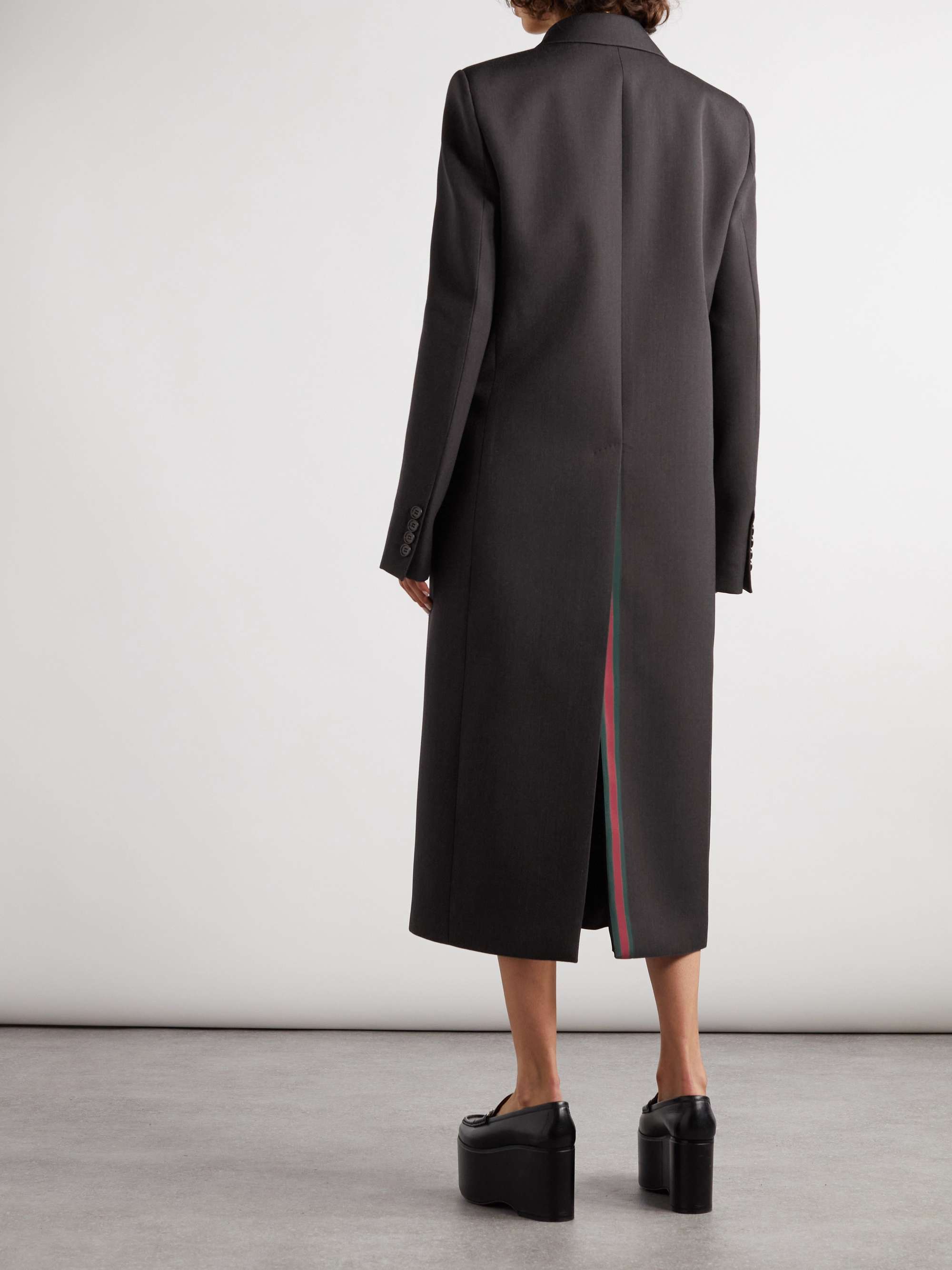 GUCCI Double-breasted wool coat | NET-A-PORTER