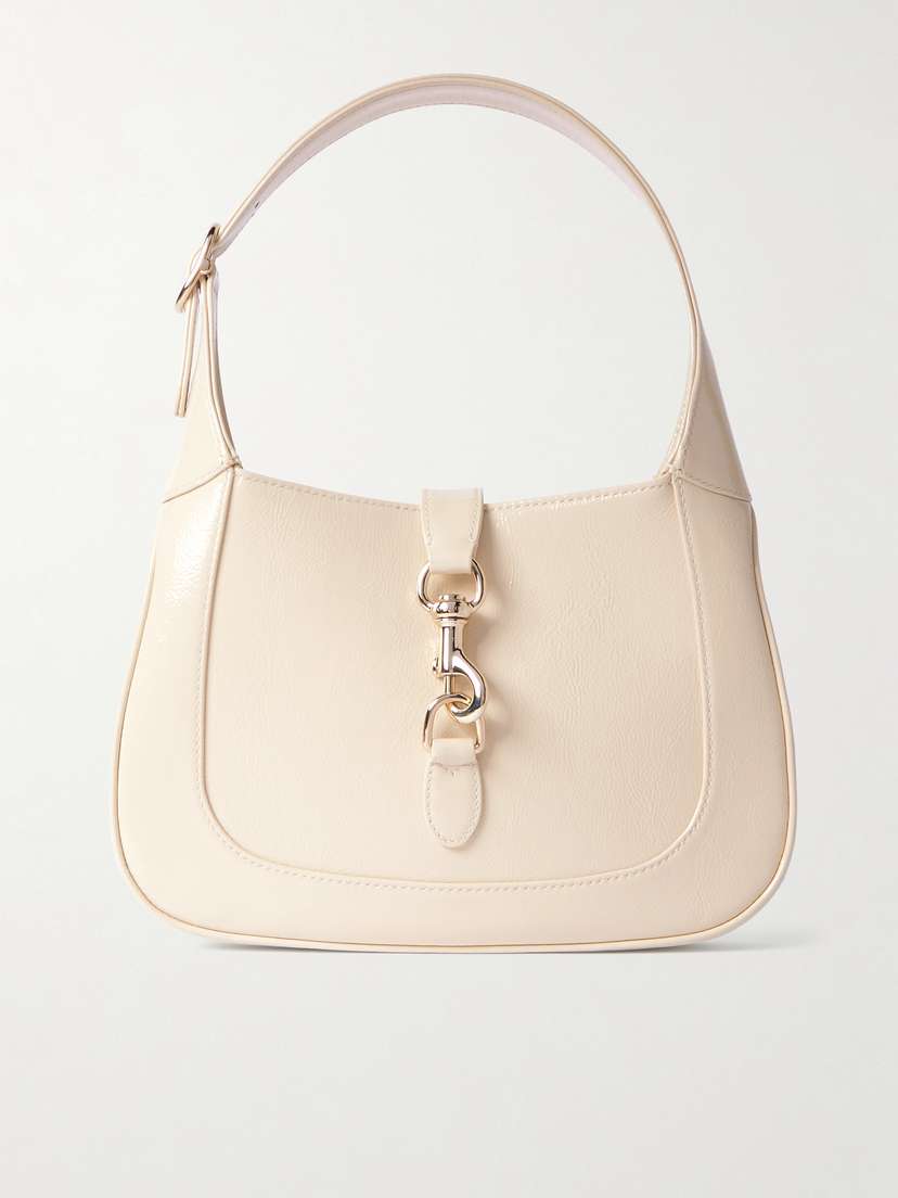 Gucci Jackie Small Patent-leather Shoulder Bag