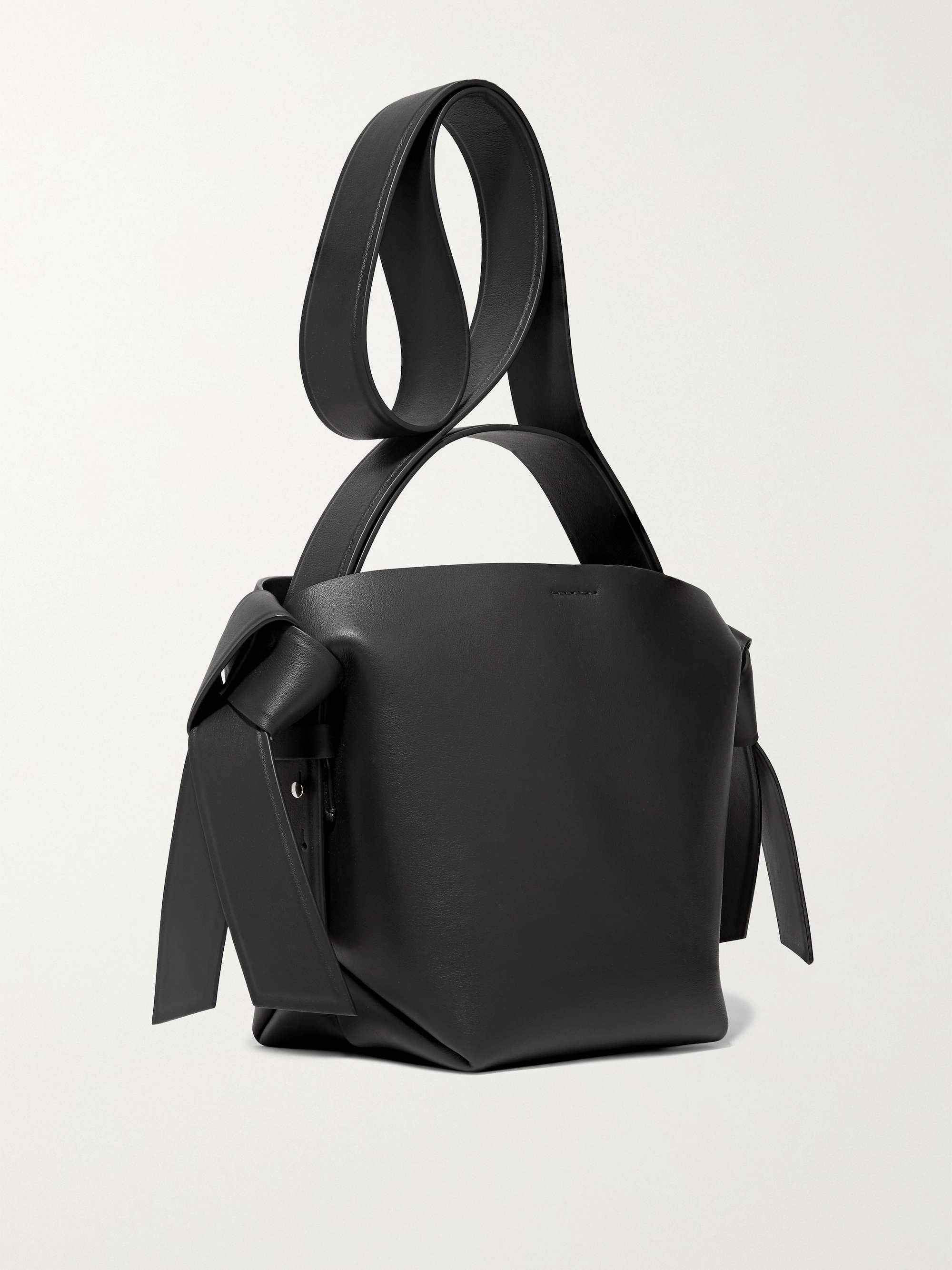ACNE STUDIOS Musubi mini knotted leather shoulder bag