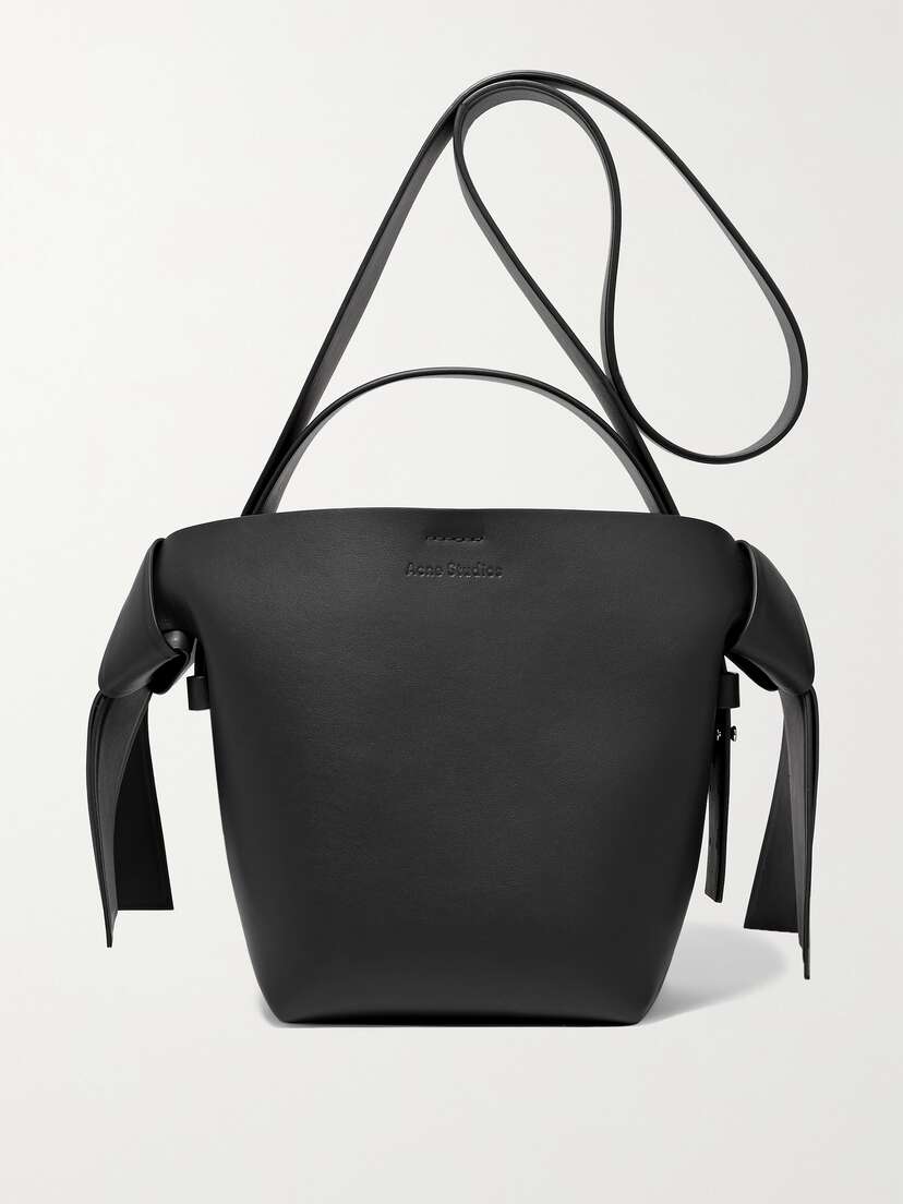Acne Studios Musubi Mini Knotted Leather Shoulder Bag