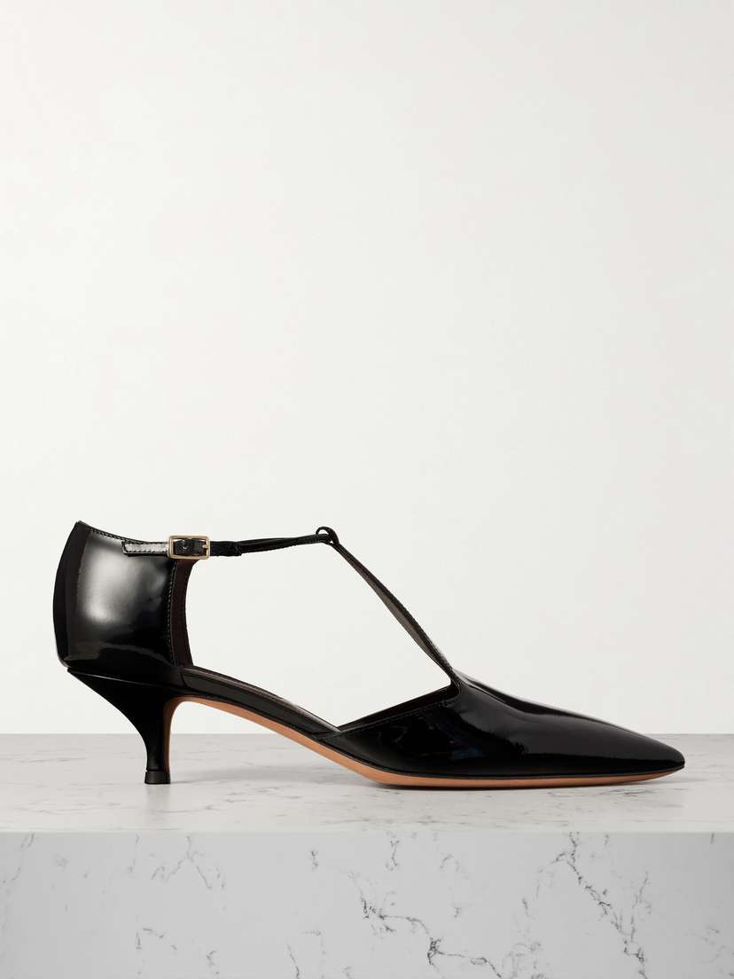 Emme Parsons Leandra Patent-leather Mary Jane Pumps