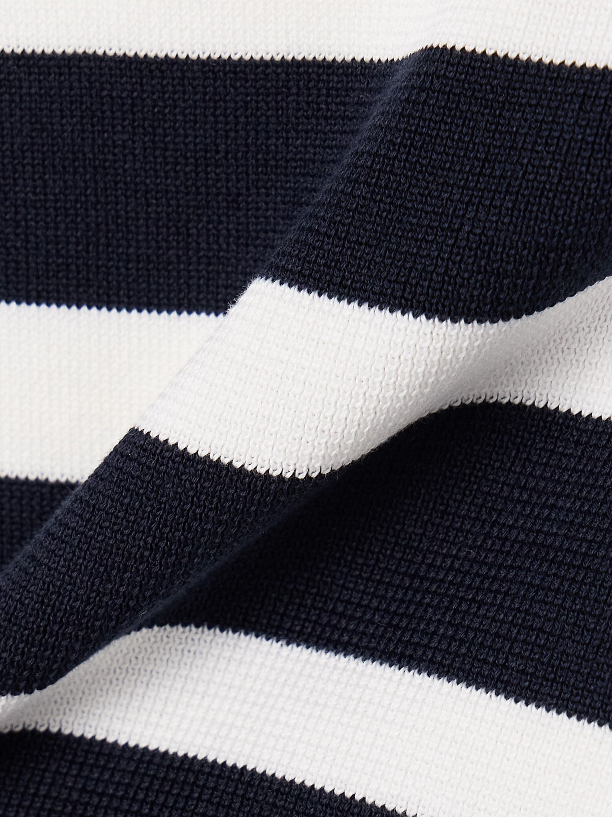 Garavani - Embellished Striped Ribbed Cotton Sweater