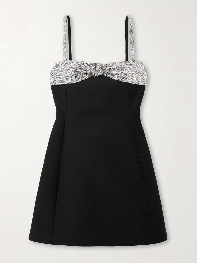 Valentino Garavani Sequined Crepe Mini Dress