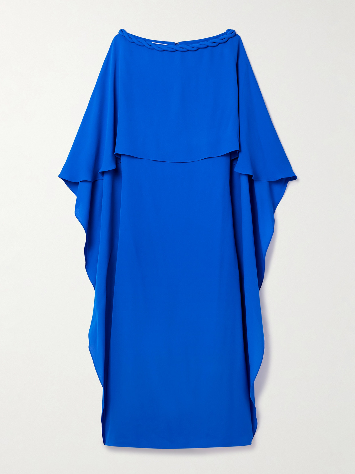 Valentino Garavani Electric Midi Dress In Blue