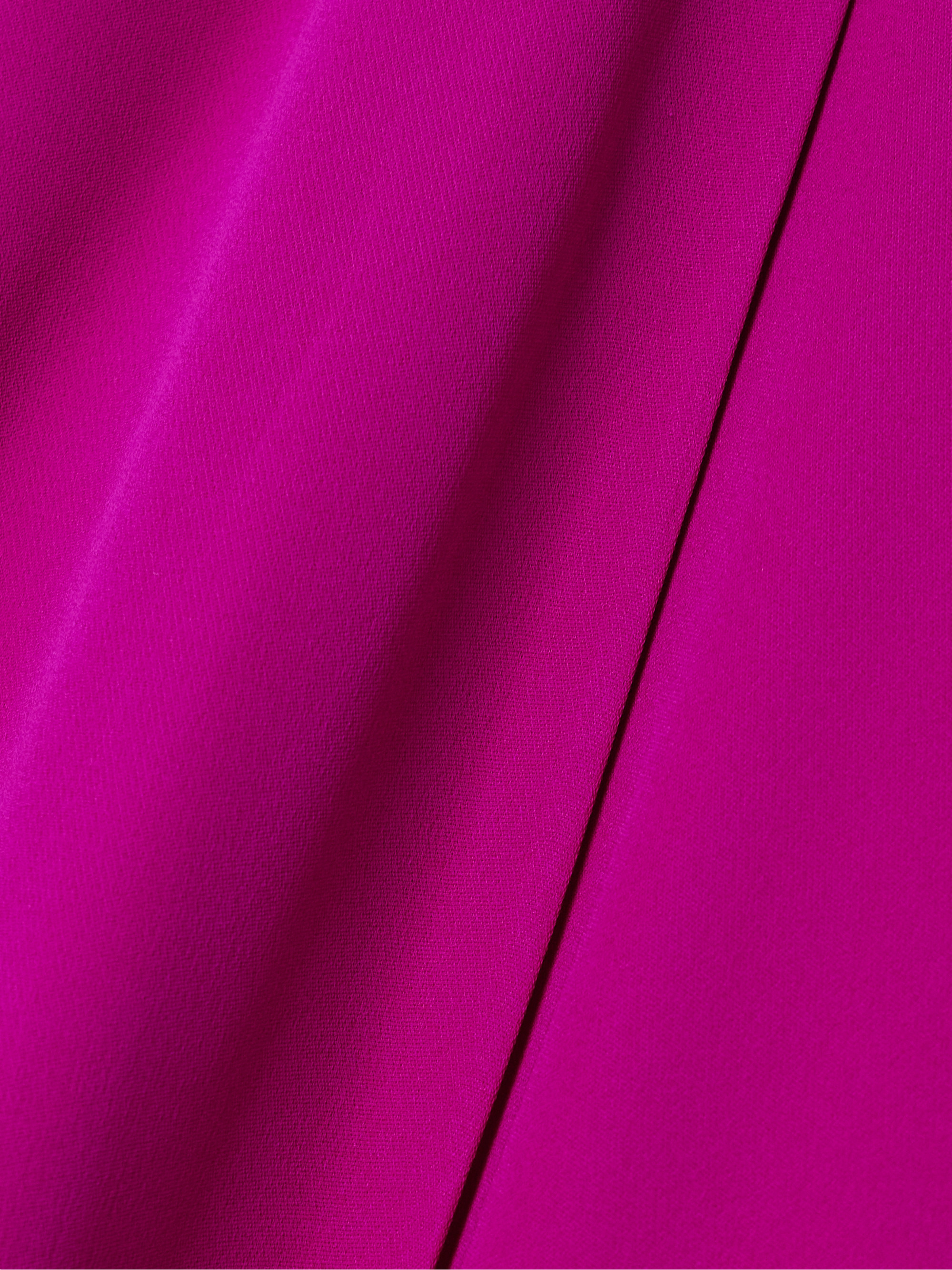 Valentino Garavani Cape-effect silk-crepe gown