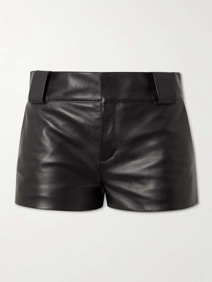 Chloé Leather Shorts