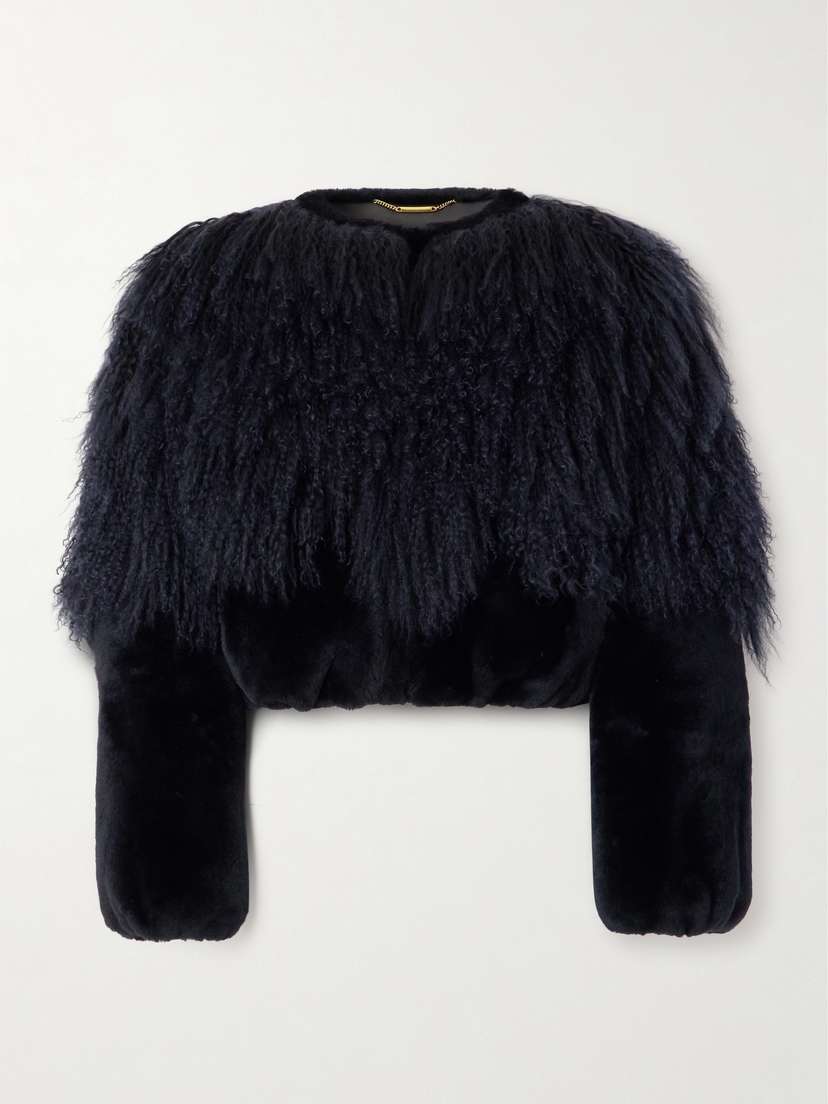 Chloé Cropped Shearling Jacket