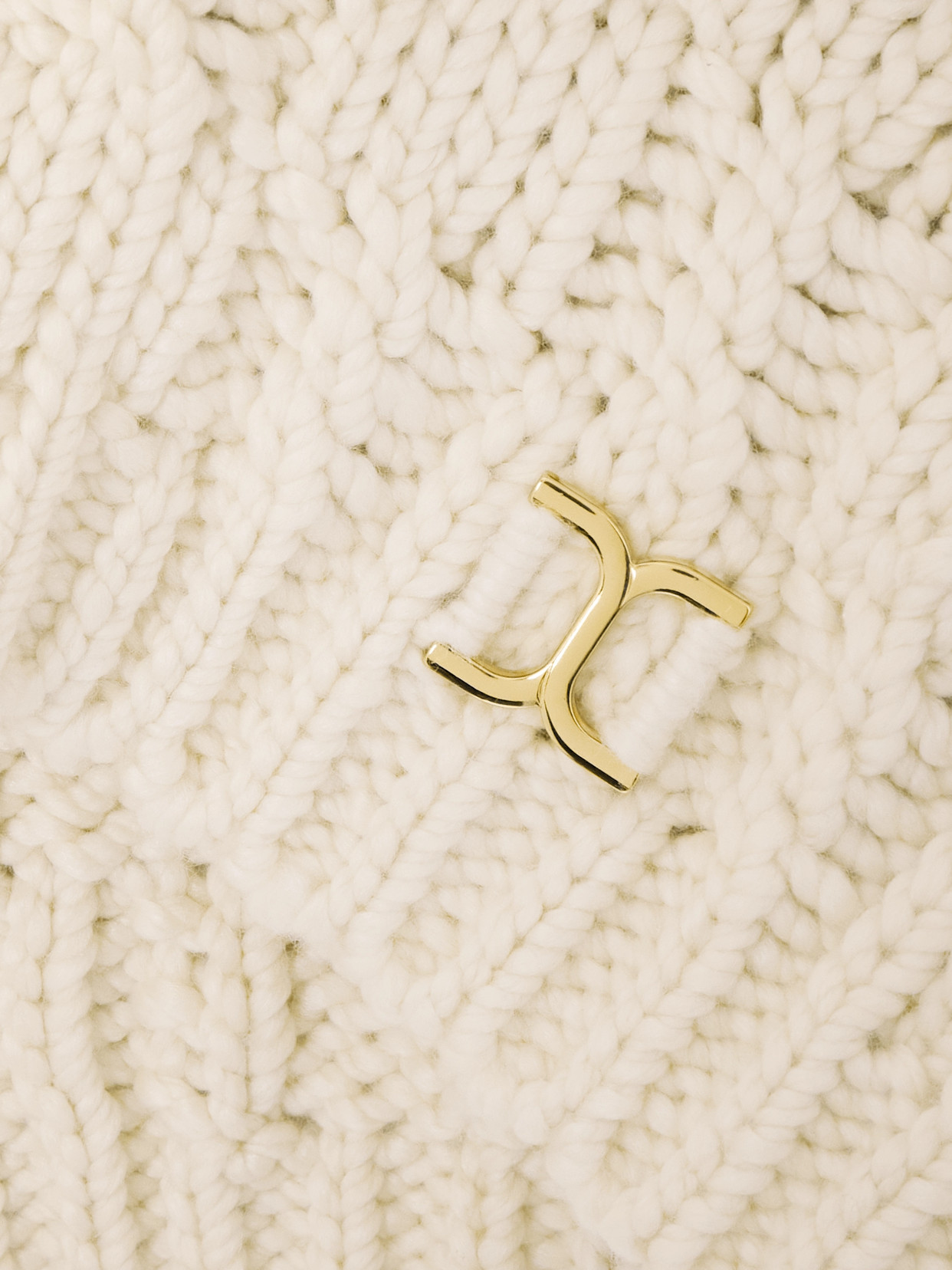 Chloé Iconic Milk Short Knitted Sweater