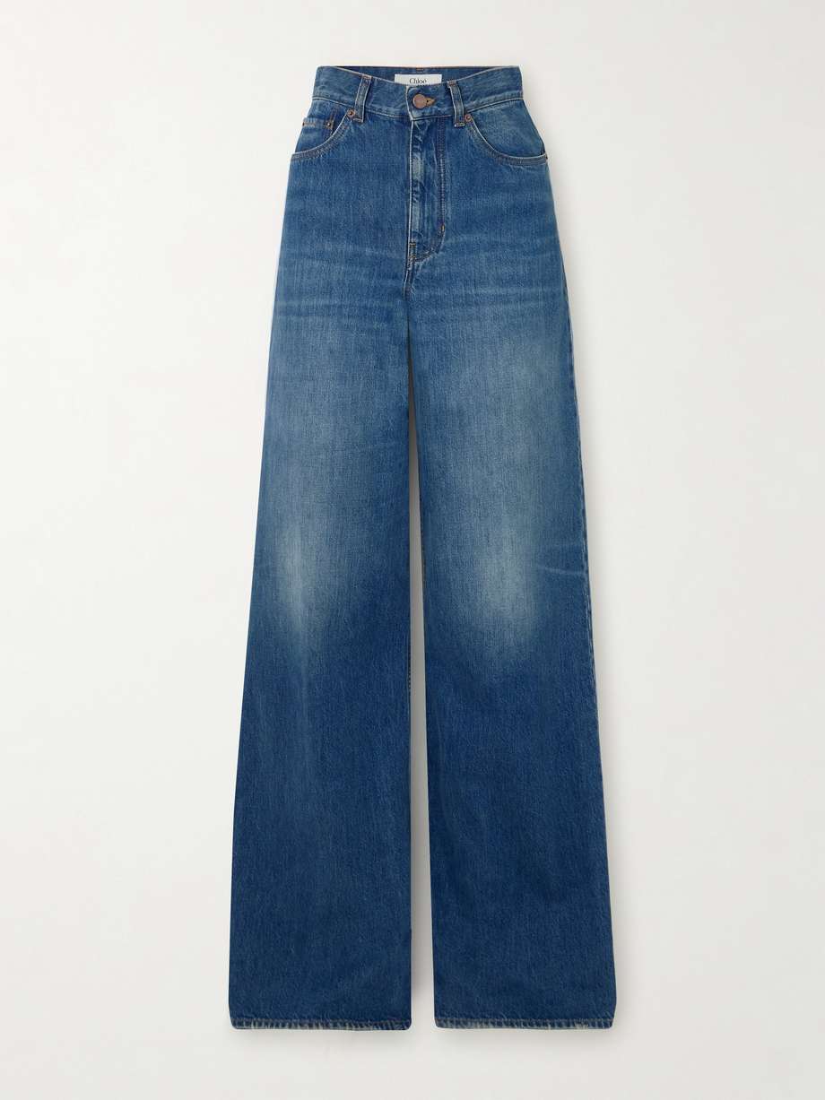Charlotte High Rise Wide Leg Jean - Soaring