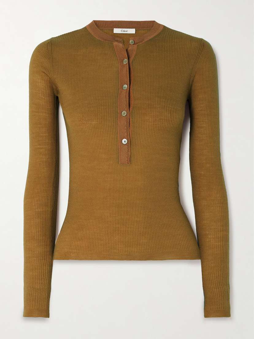 Chloé Ribbed Wool Sweater