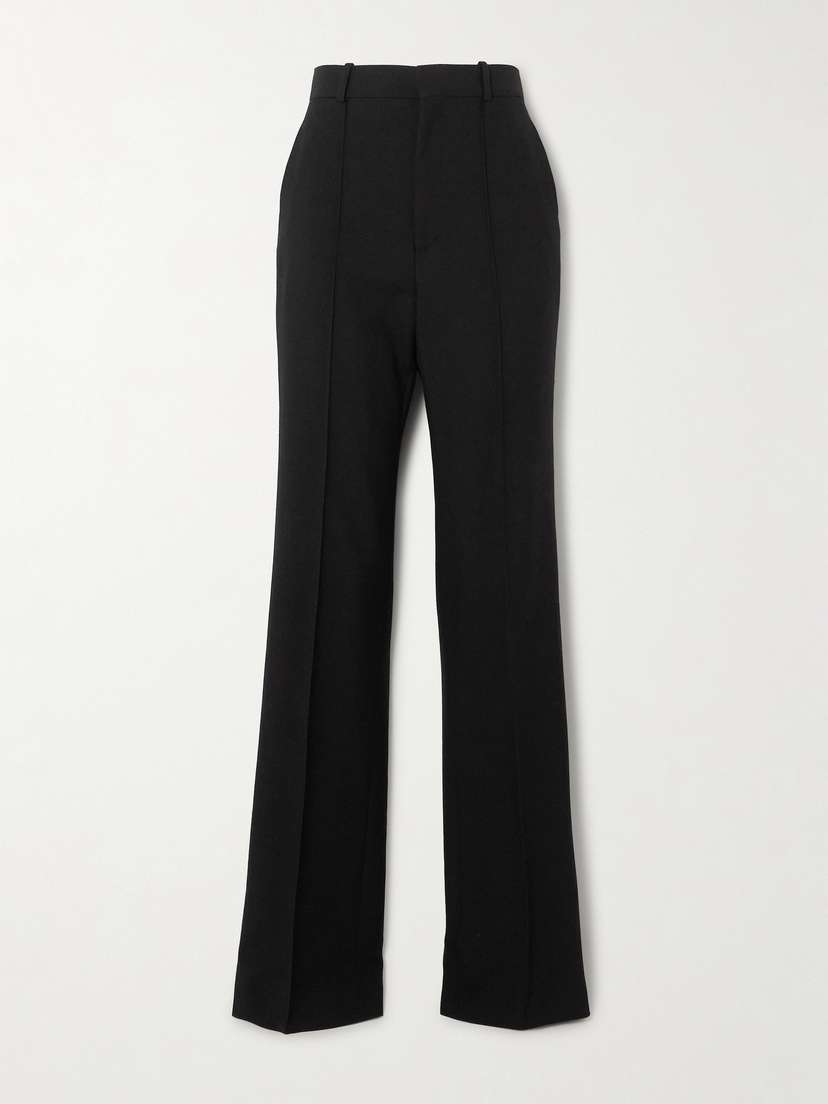 Chloé Wool-gabardine Flared Pants