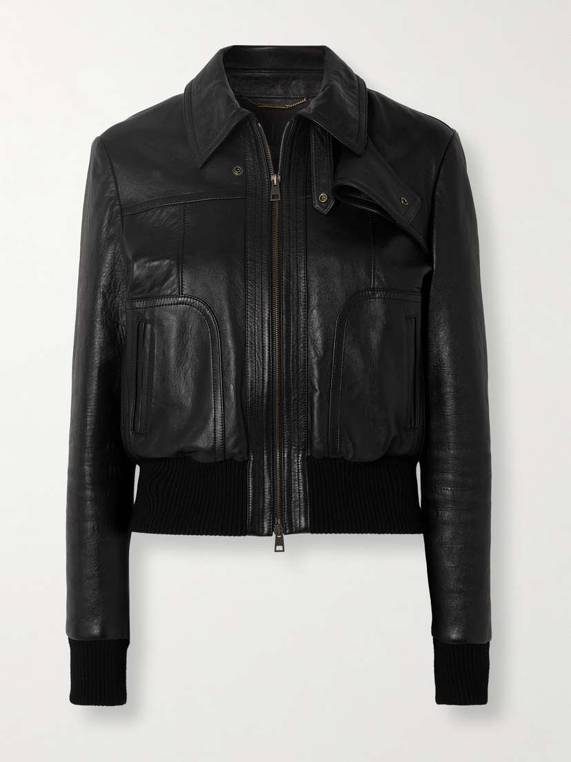 Chloé Paneled Leather Jacket