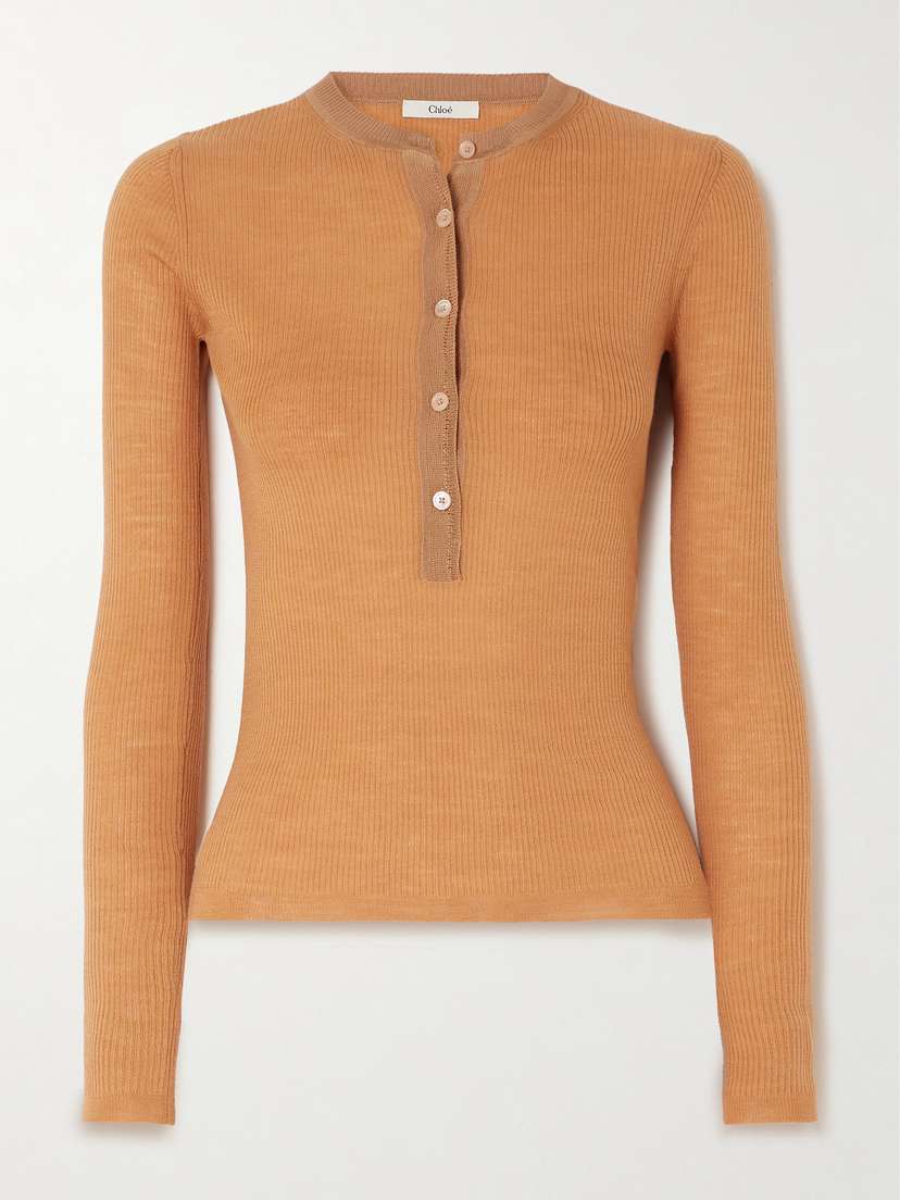Chloé Ribbed Wool Sweater