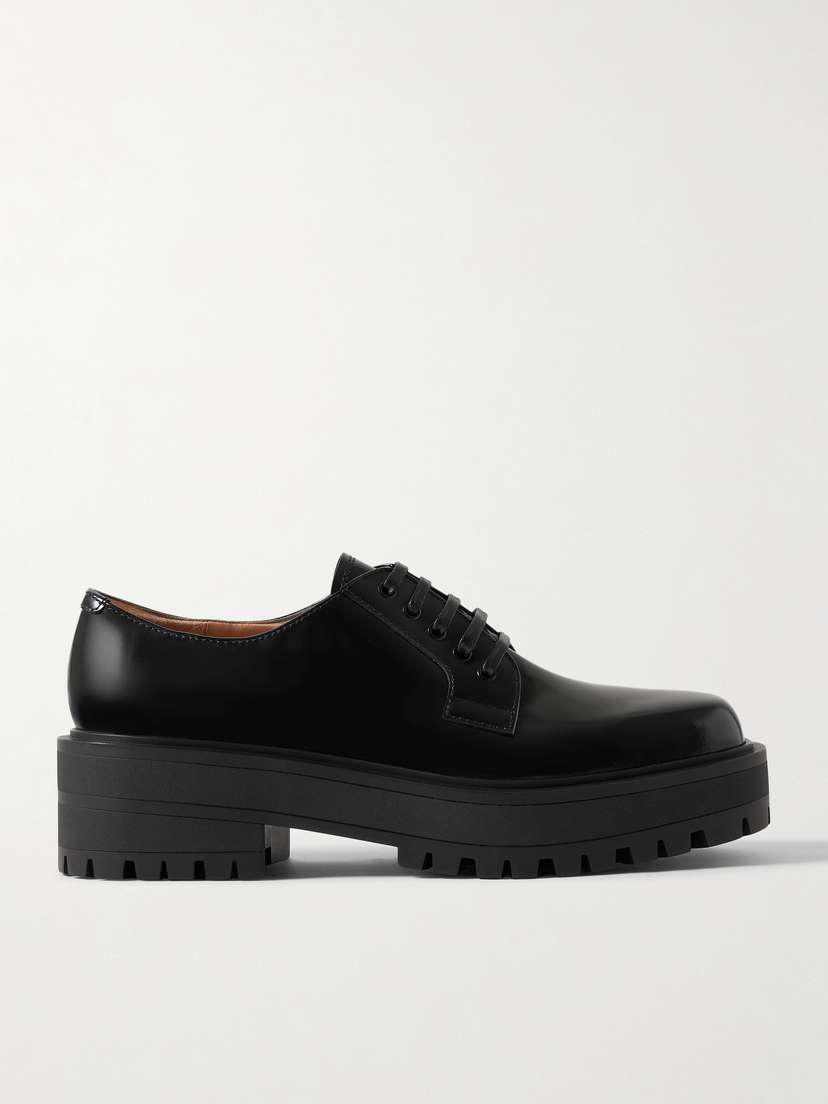 Gianvito Rossi Smart 20 Patent-leather Brogues