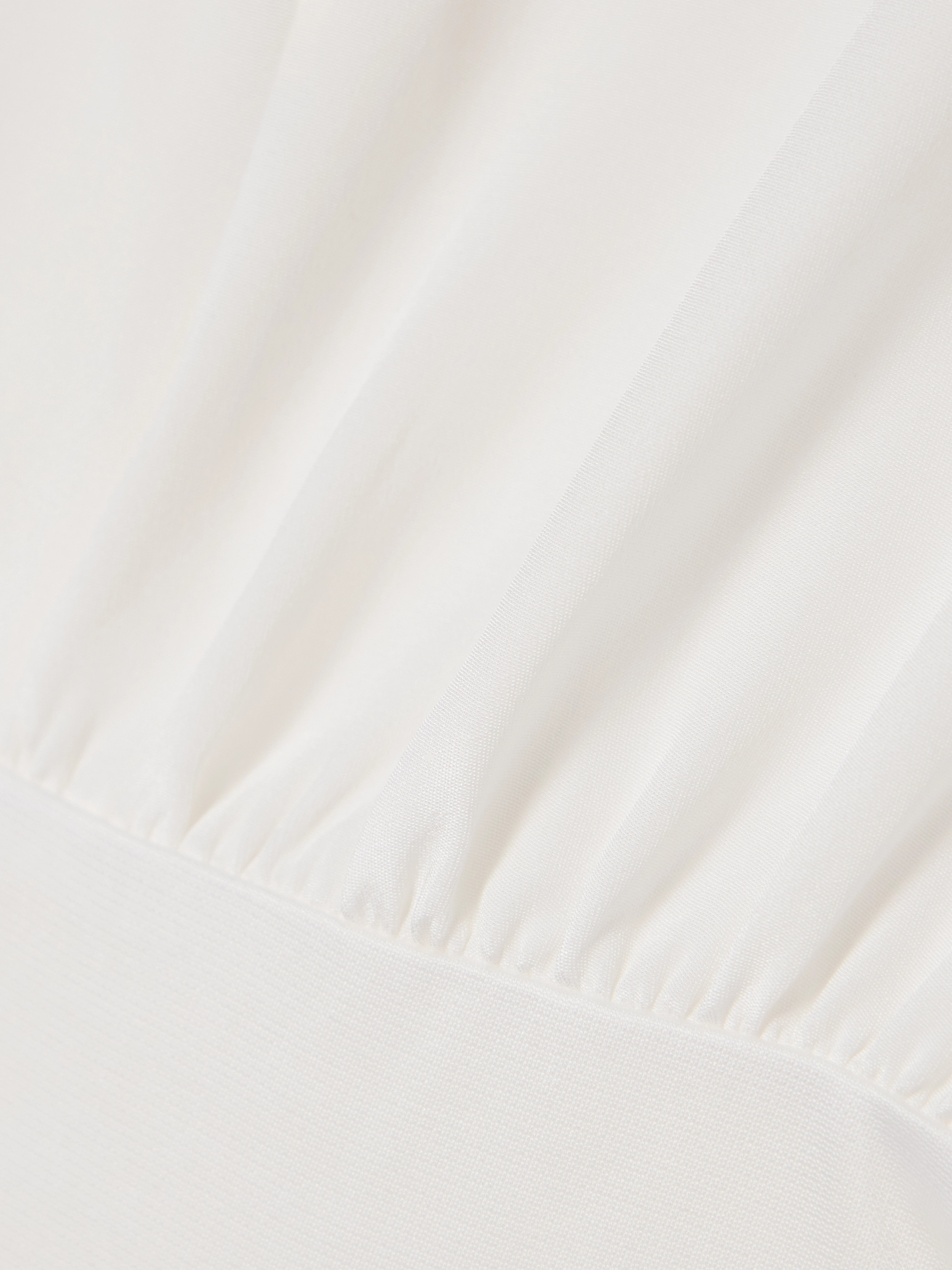 Roland Mouret Gathered silk-satin bodysuit thumbnail