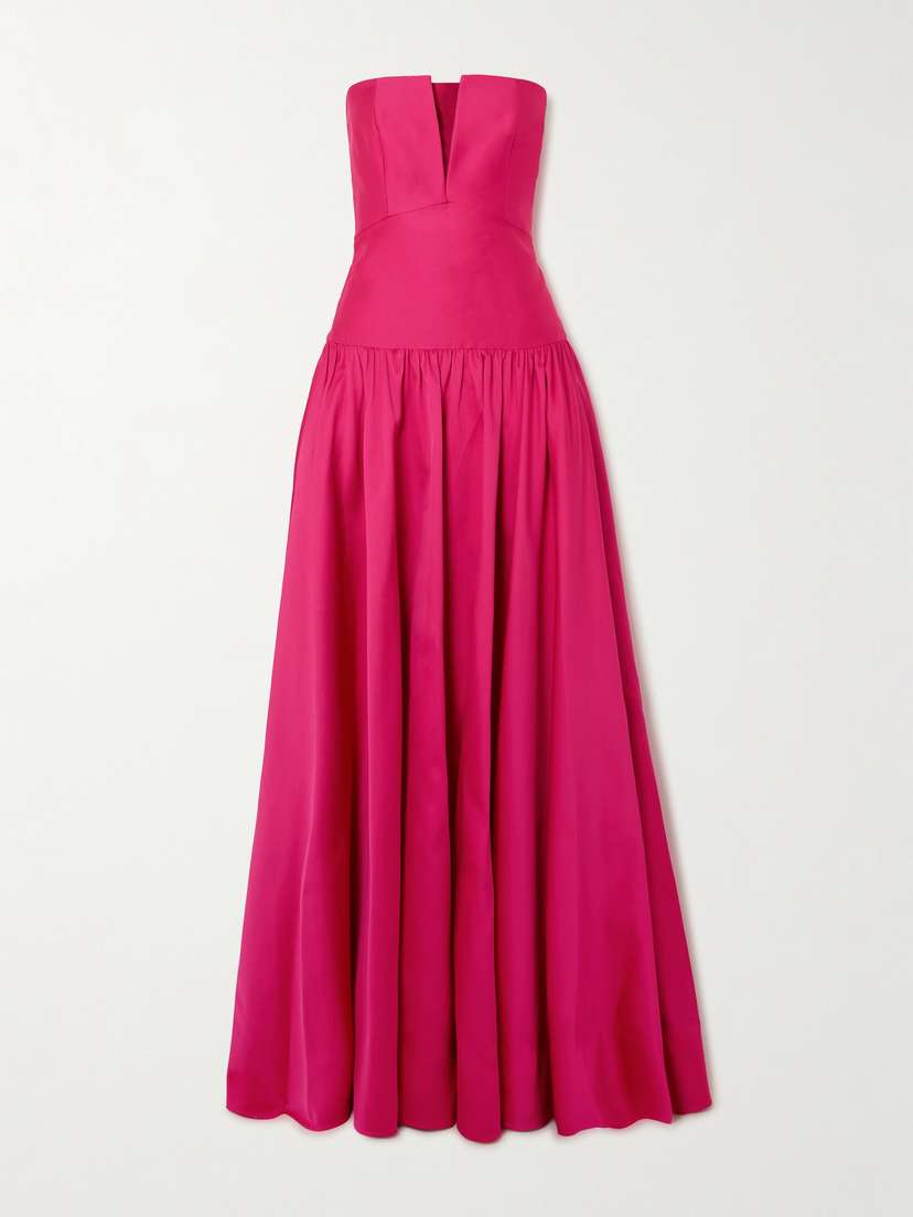 Roland Mouret Strapless Taffeta Gown - UK 4
