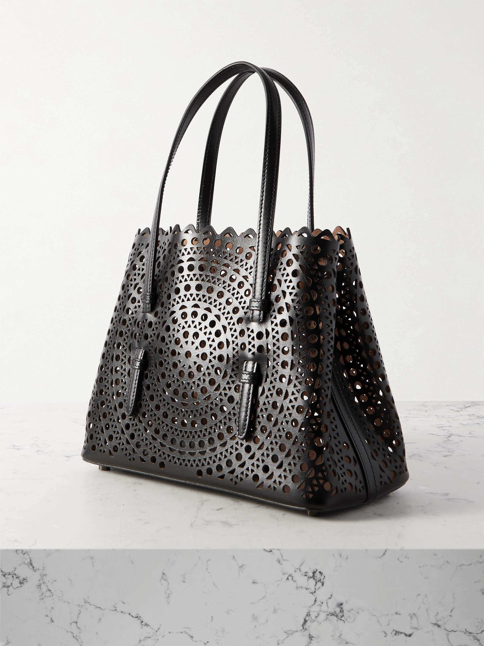 ALAÏA Le Mina 25 New Vienne leather tote