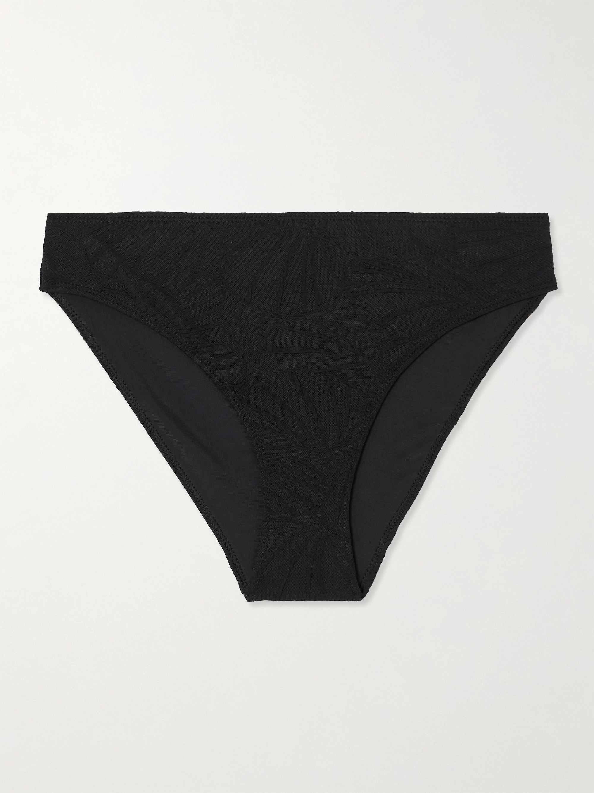 LOULOU DE SAISON Hephaistos stretch-cloqué bikini briefs thumbnail