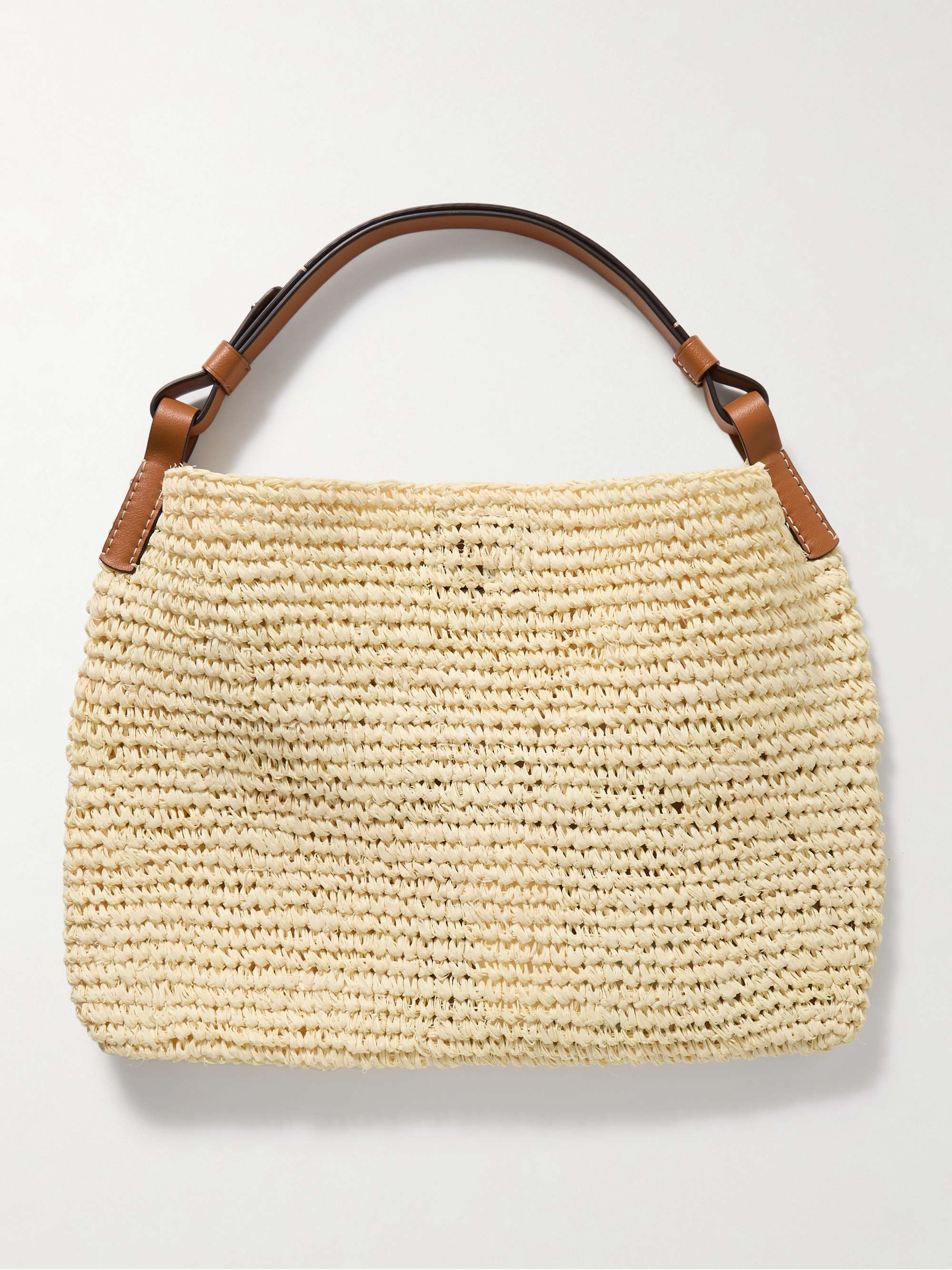 PROENZA SCHOULER WHITE LABEL Minetta leather-trimmed suede tote