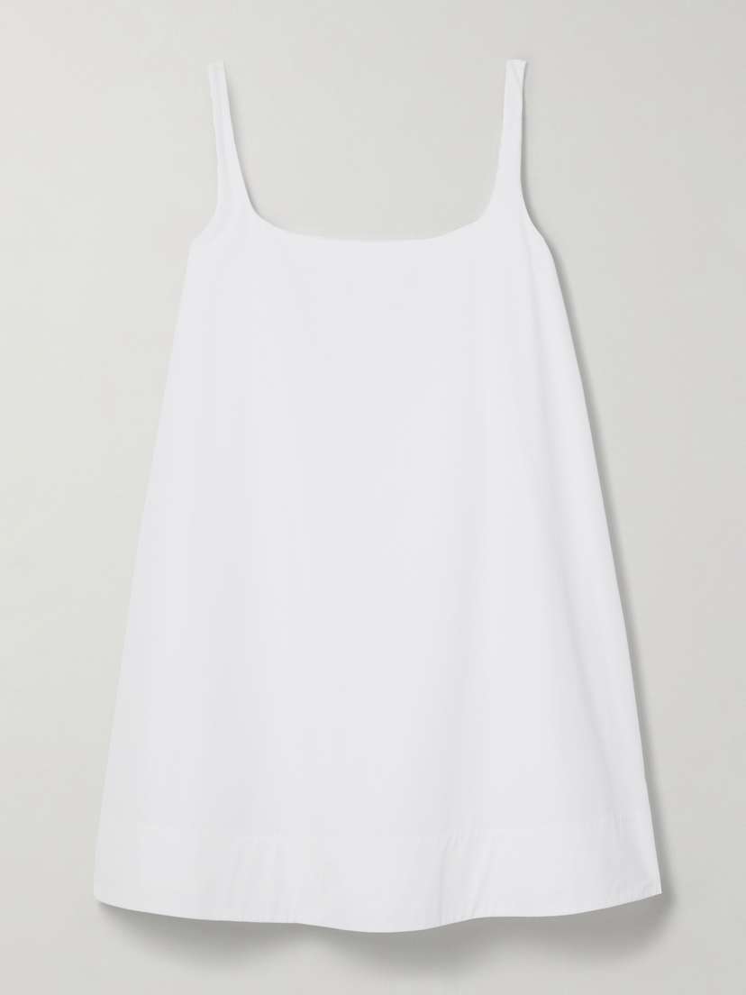 Wardrobe.NYC Cotton-poplin Mini Dress