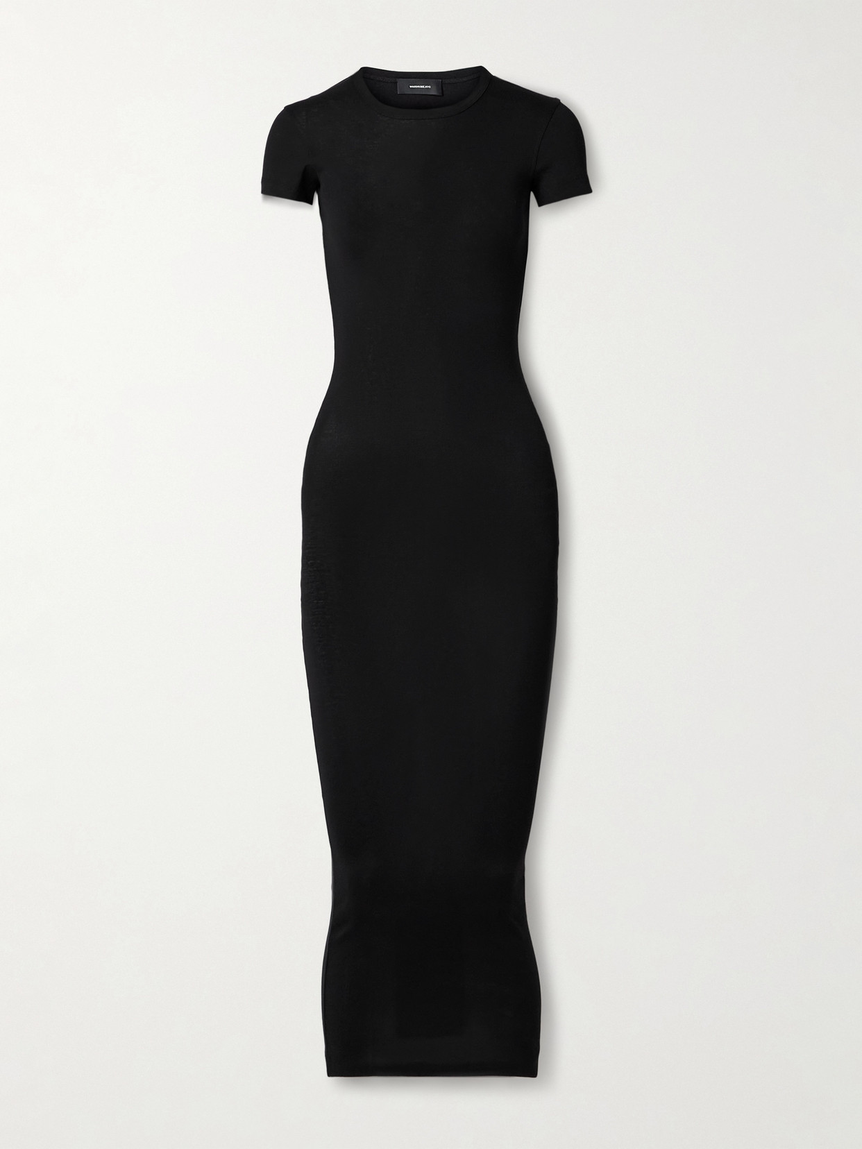 WARDROBE. NYC - Cotton-jersey Midi Dress - Black