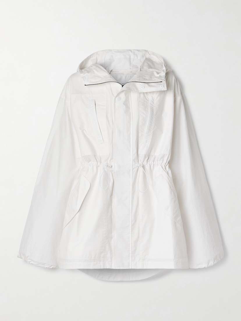 Wardrobe.NYC Hooded Cotton-blend Shell Jacket