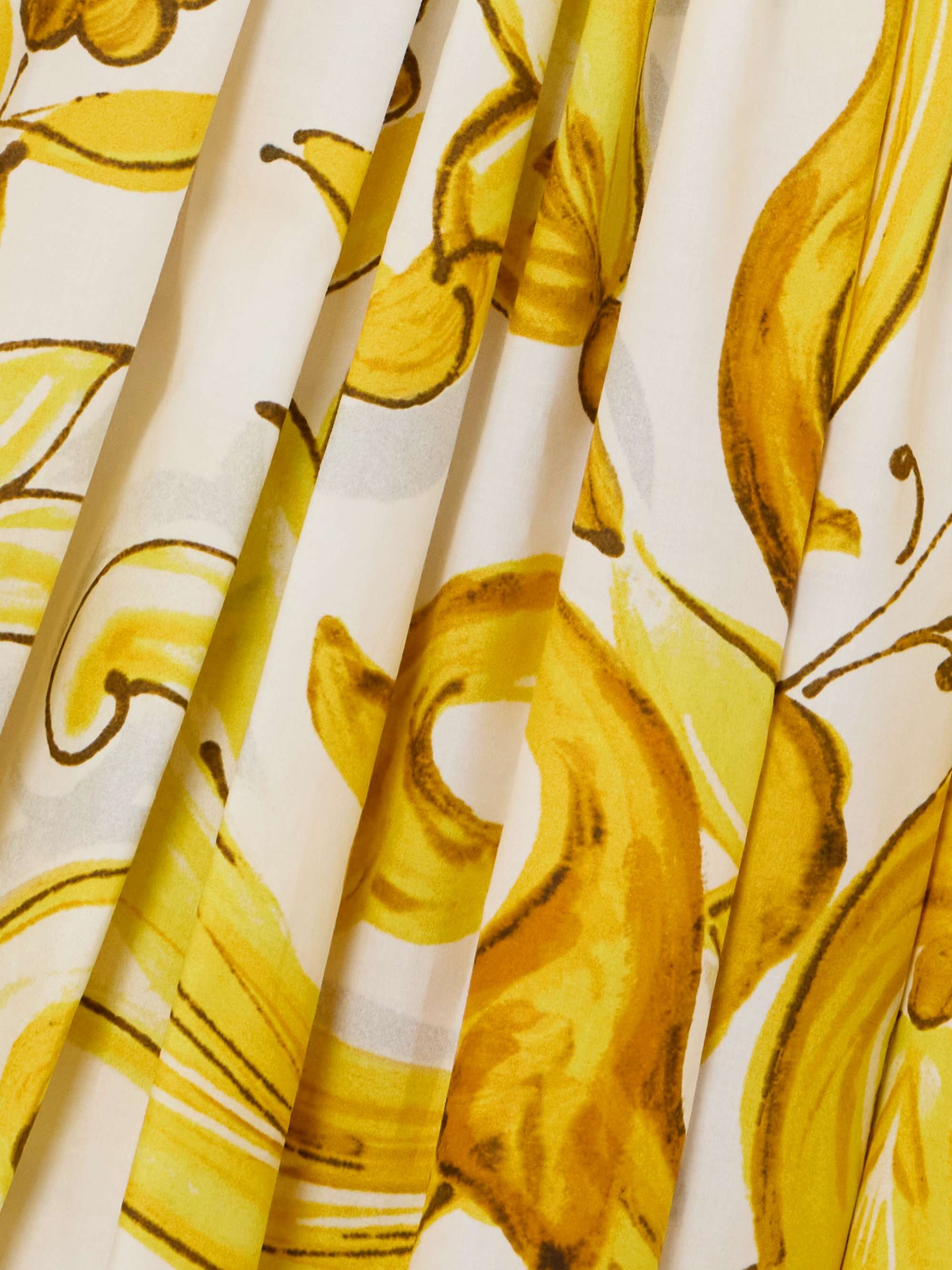 DOLCE&GABBANA Printed cotton-poplin maxi dress