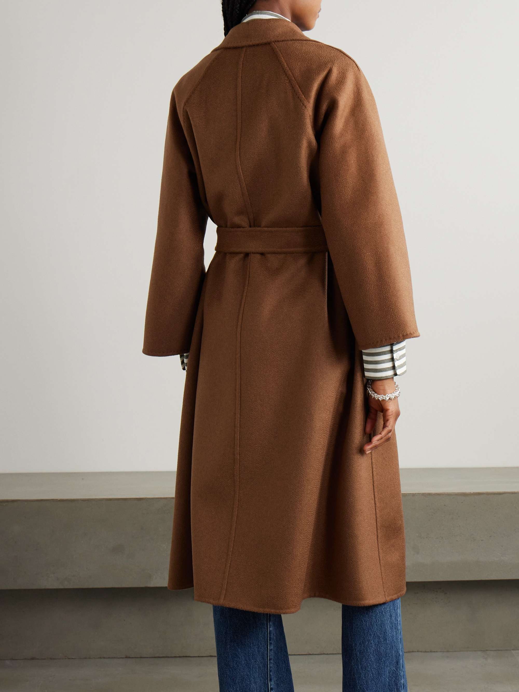 MAX MARA カシミヤ コート ベルト付き | NET-A-PORTER MAX MARA カシミヤ コート ベルト付き | NET-A-PORTER