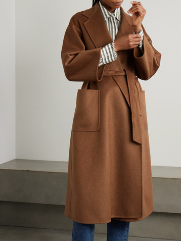 Max Mara Ludmilla belted cashmere coat