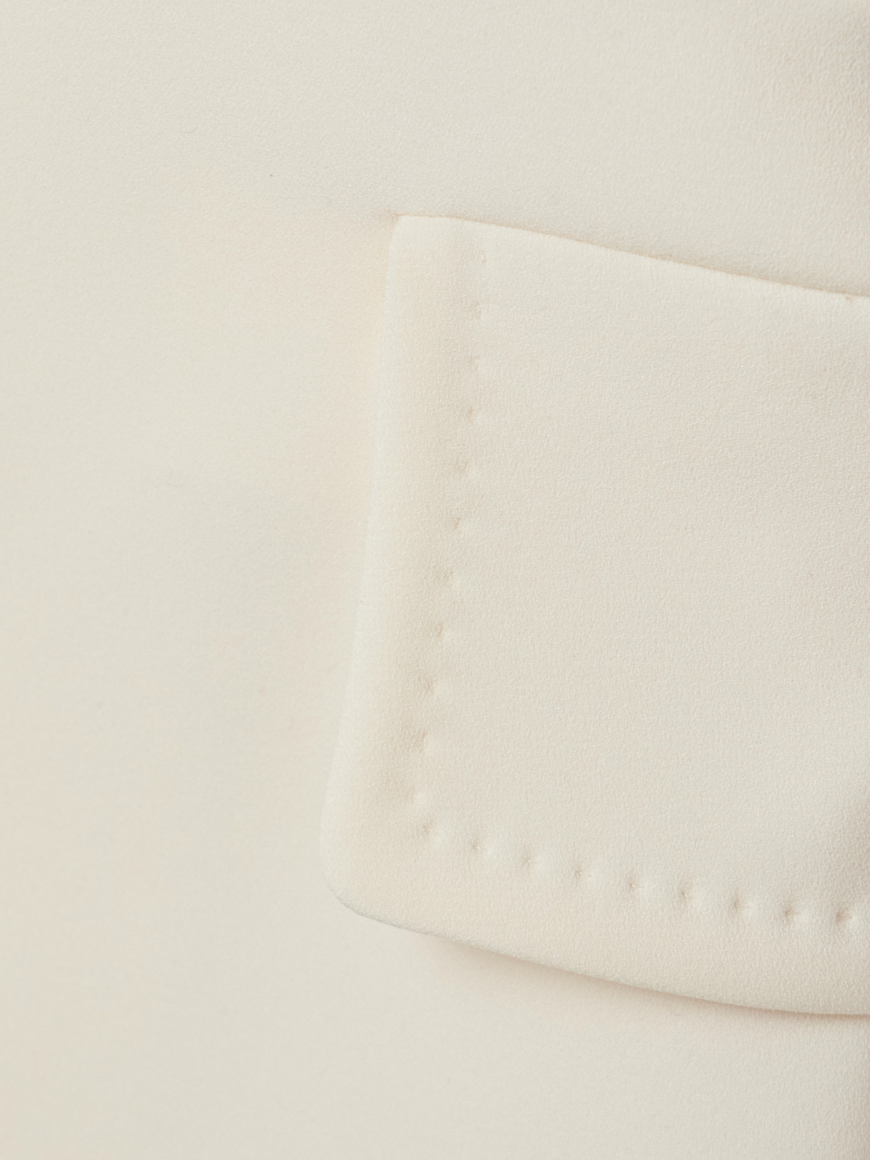 Max Mara Marlo Crepe Jacket In White