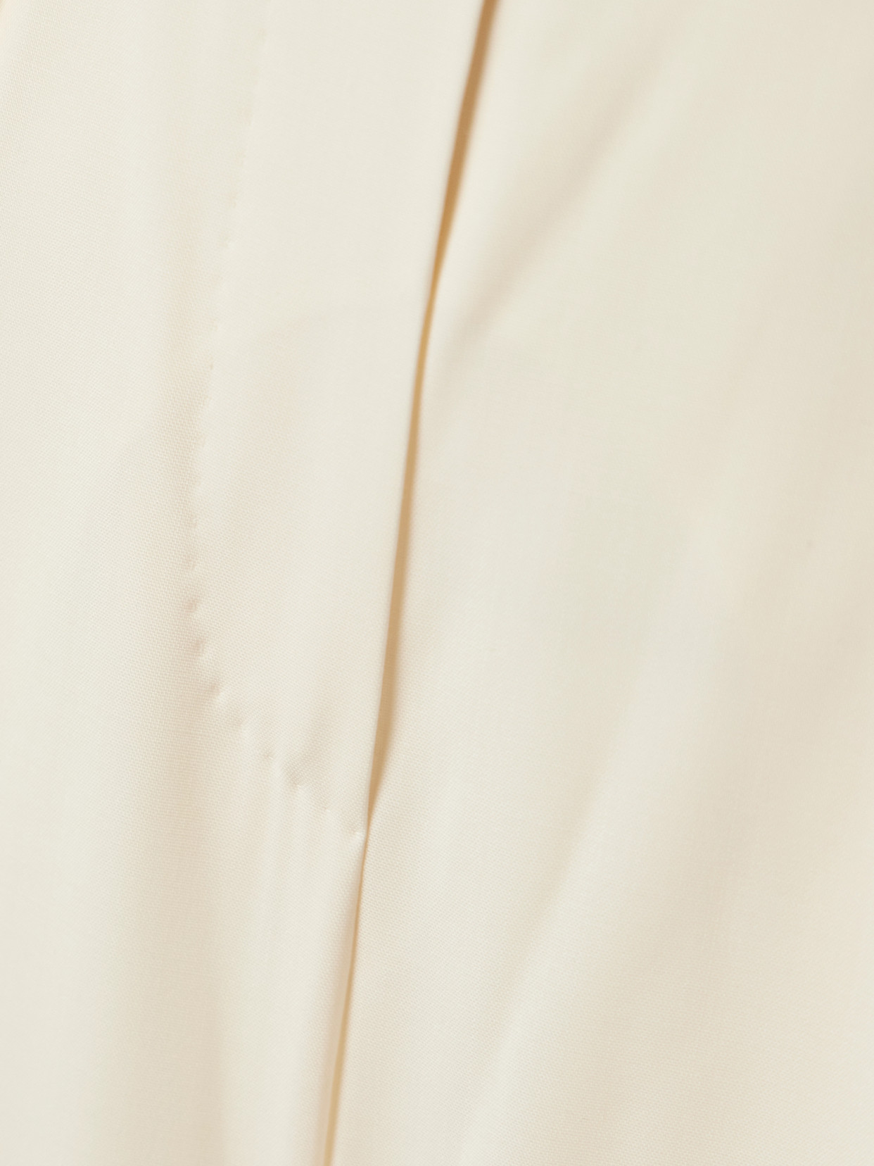 Max Mara Piombo Pleated Wool Wide-leg Pants In White