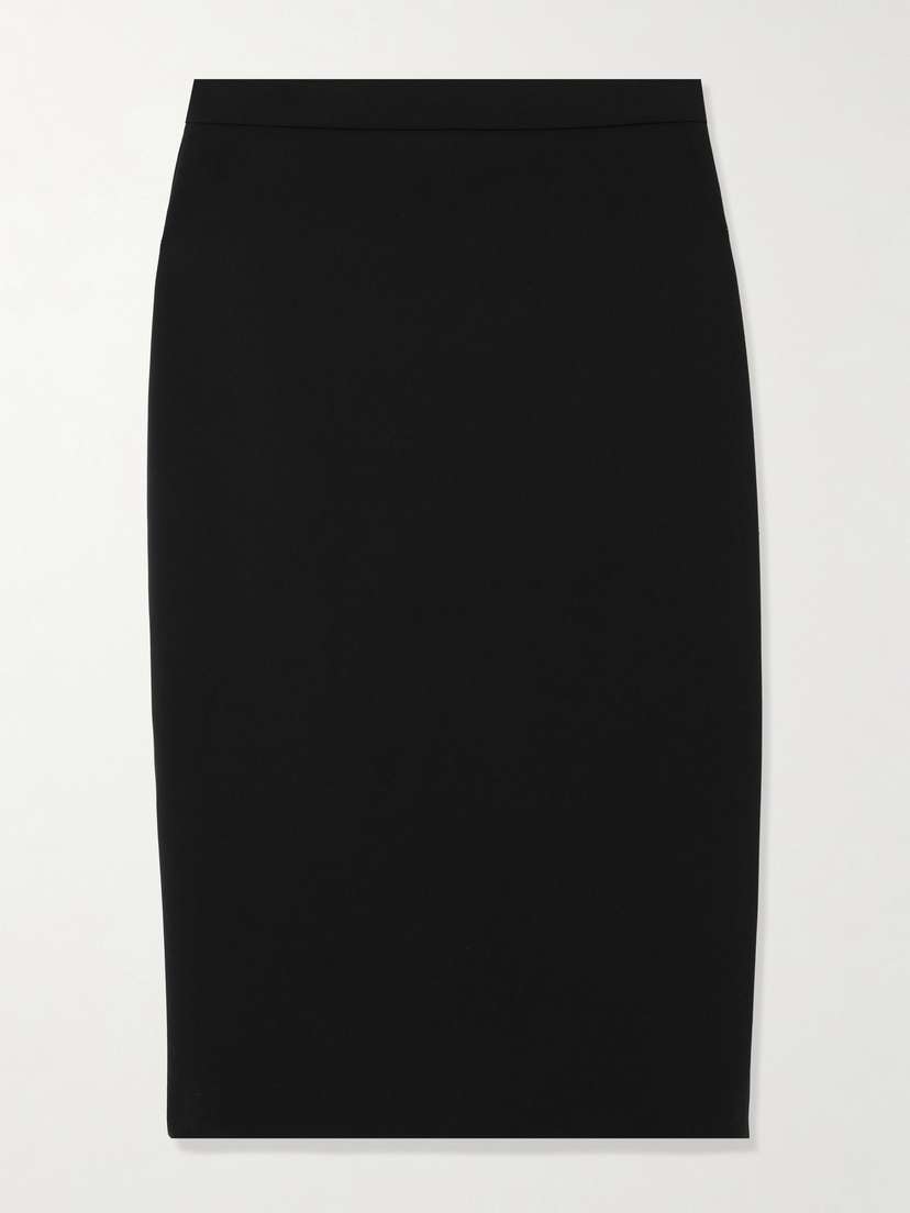 Max Mara Lubiana Stretch-crepe Midi Skirt