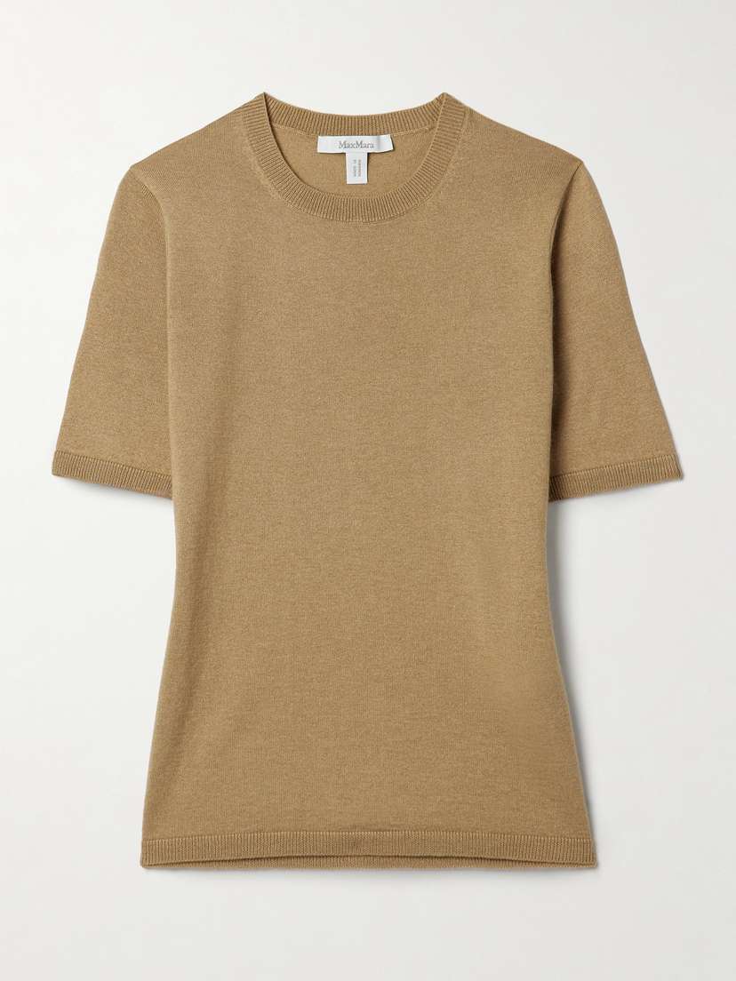 Max Mara Warren Silk And Cashmere-blend Sweater