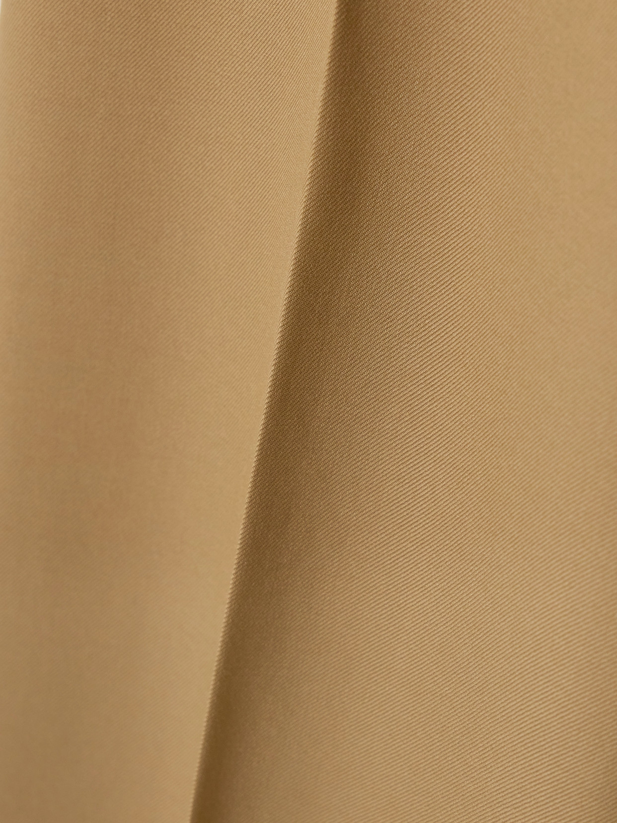 Max Mara Senna Pleated Wool-twill Wide-leg Pants In Brown