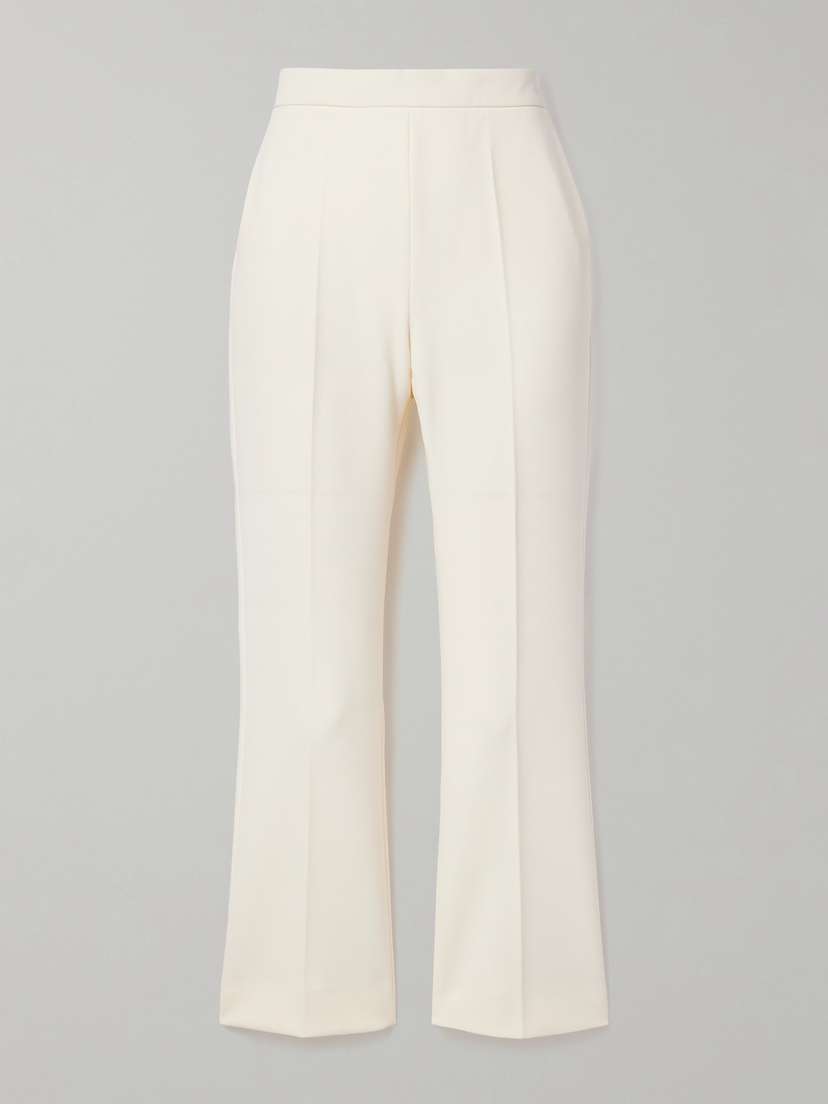 Max Mara — Parata cropped cady tapered pants