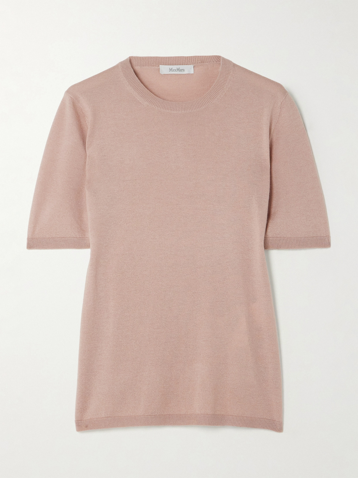 Max Mara - Warren Silk And Cashmere-blend Top - Pink