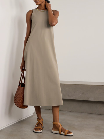 Max Mara Leisure Pier stretch-jersey midi dress