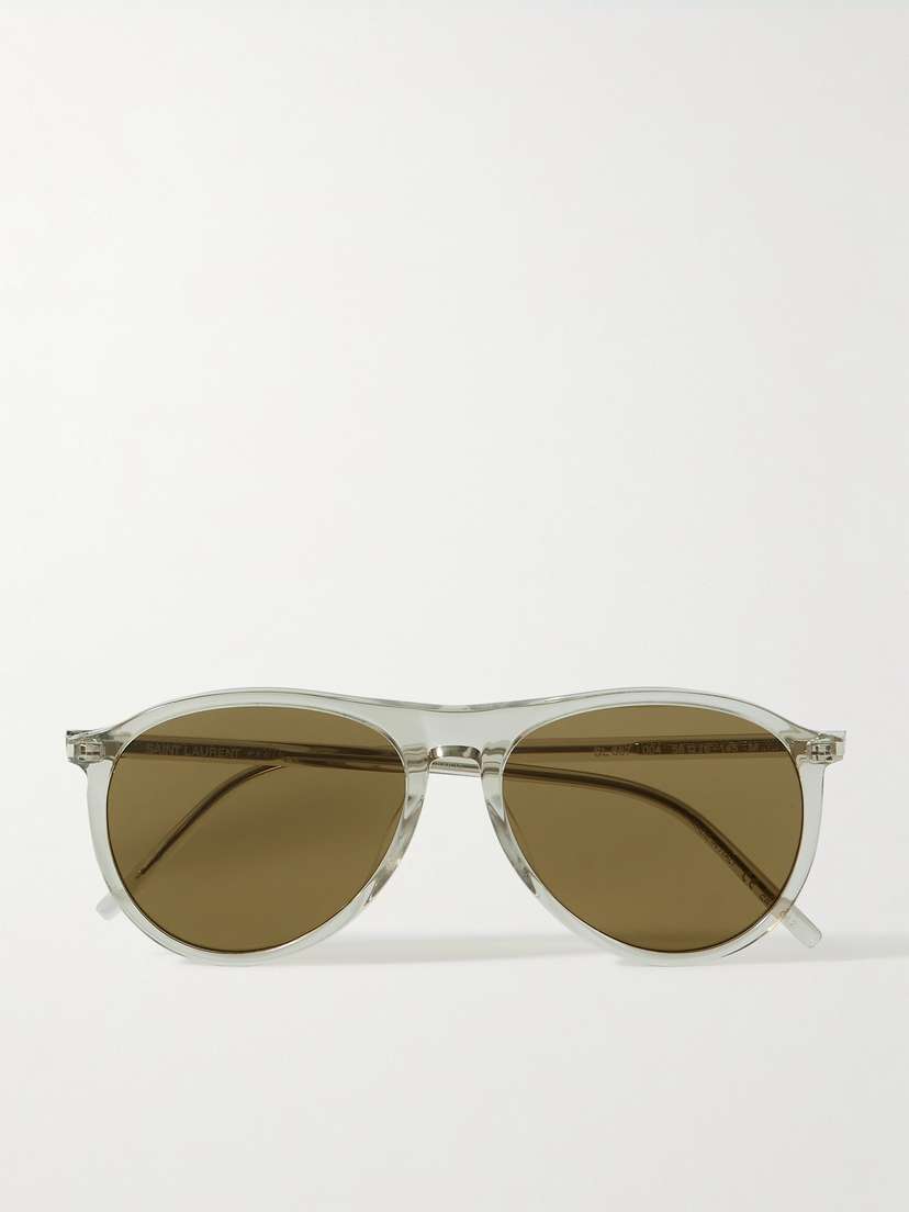 Saint Laurent Eyewear Aviator-style Acetate Sunglasses