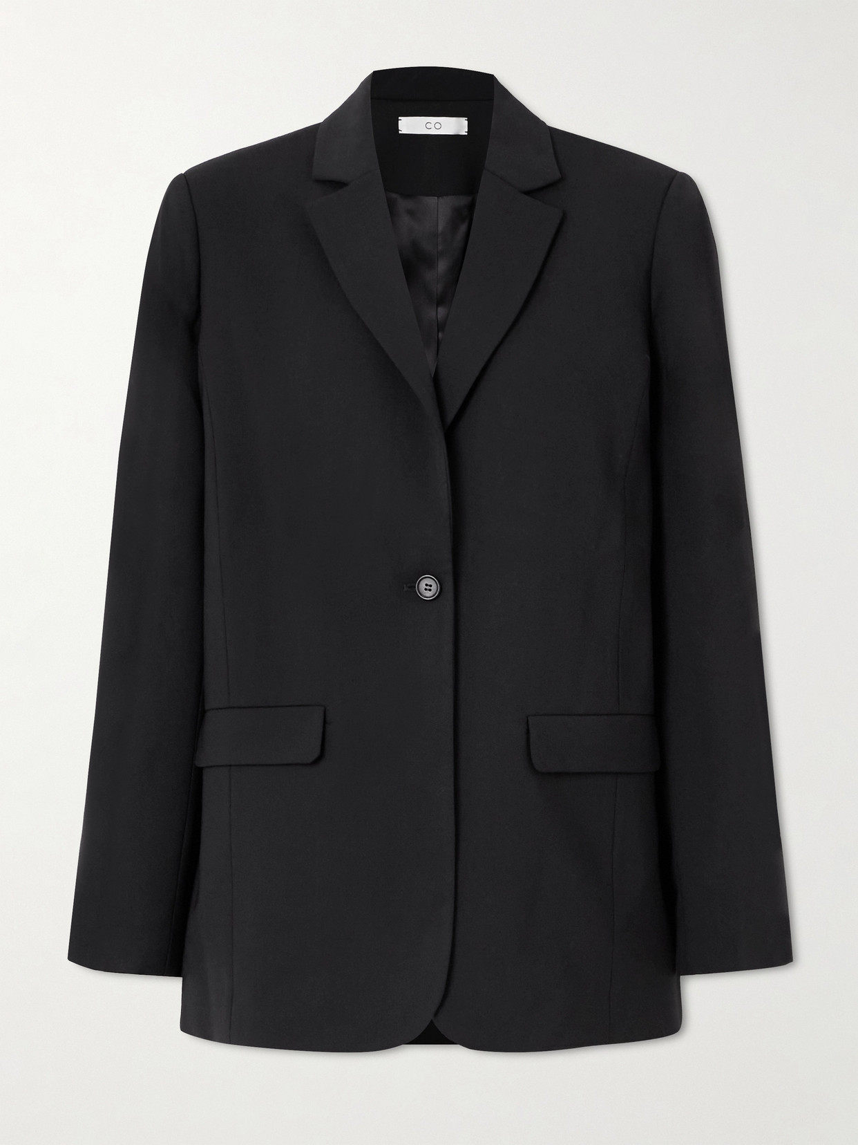 Co - Oversized Wool-blend Blazer - Black
