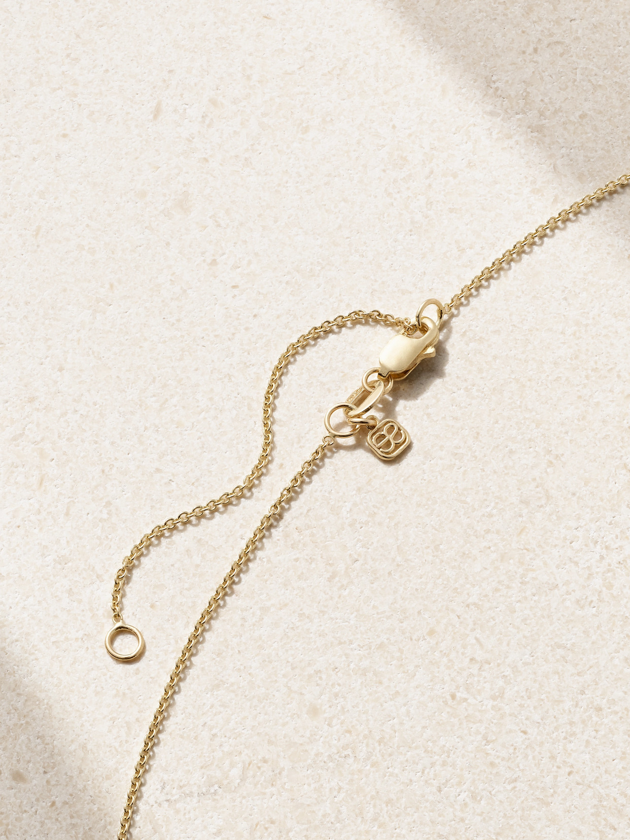 Sydney Evan 14-karat Gold, Diamond And Turquoise Necklace In Gold