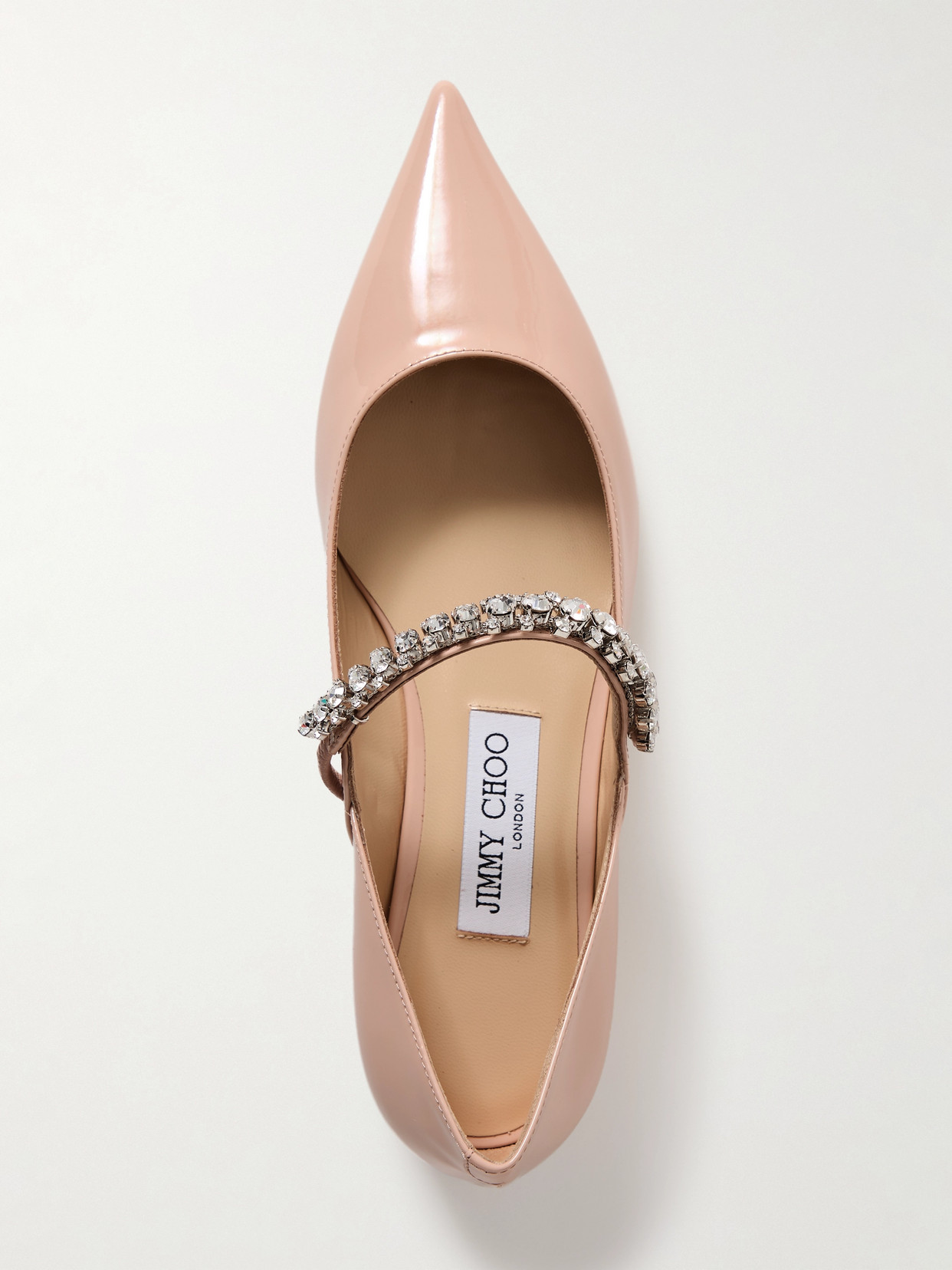Jimmy Choo Bing Pump Flat In Neutrals