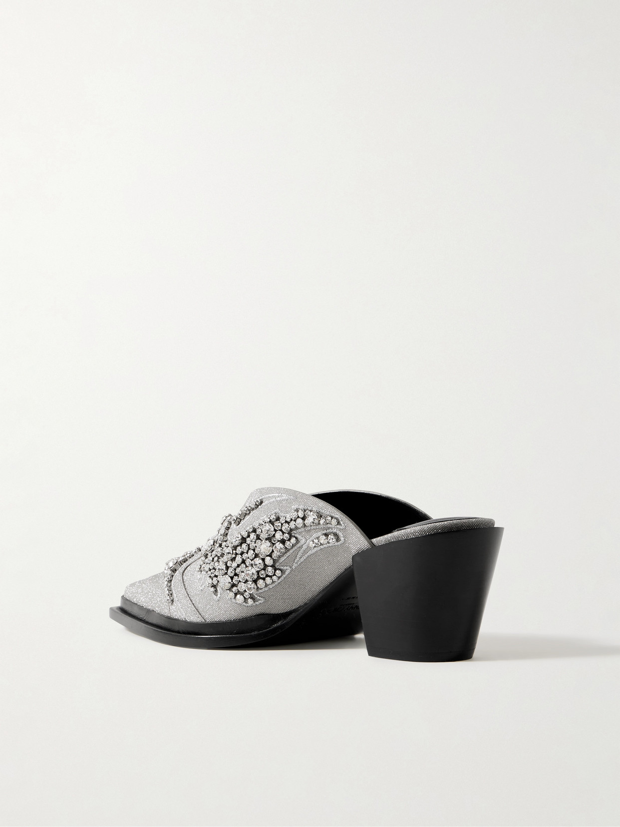 Jimmy Choo Cece Mule Ii 60 In Silver