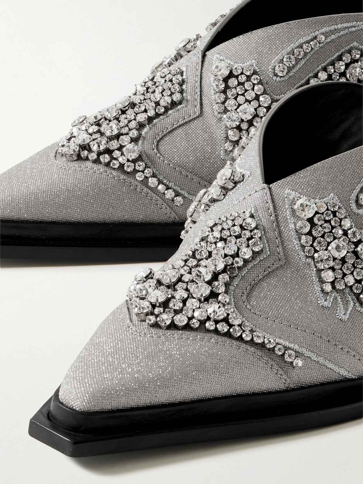 Jimmy Choo Cece Mule Ii 60 In Silver
