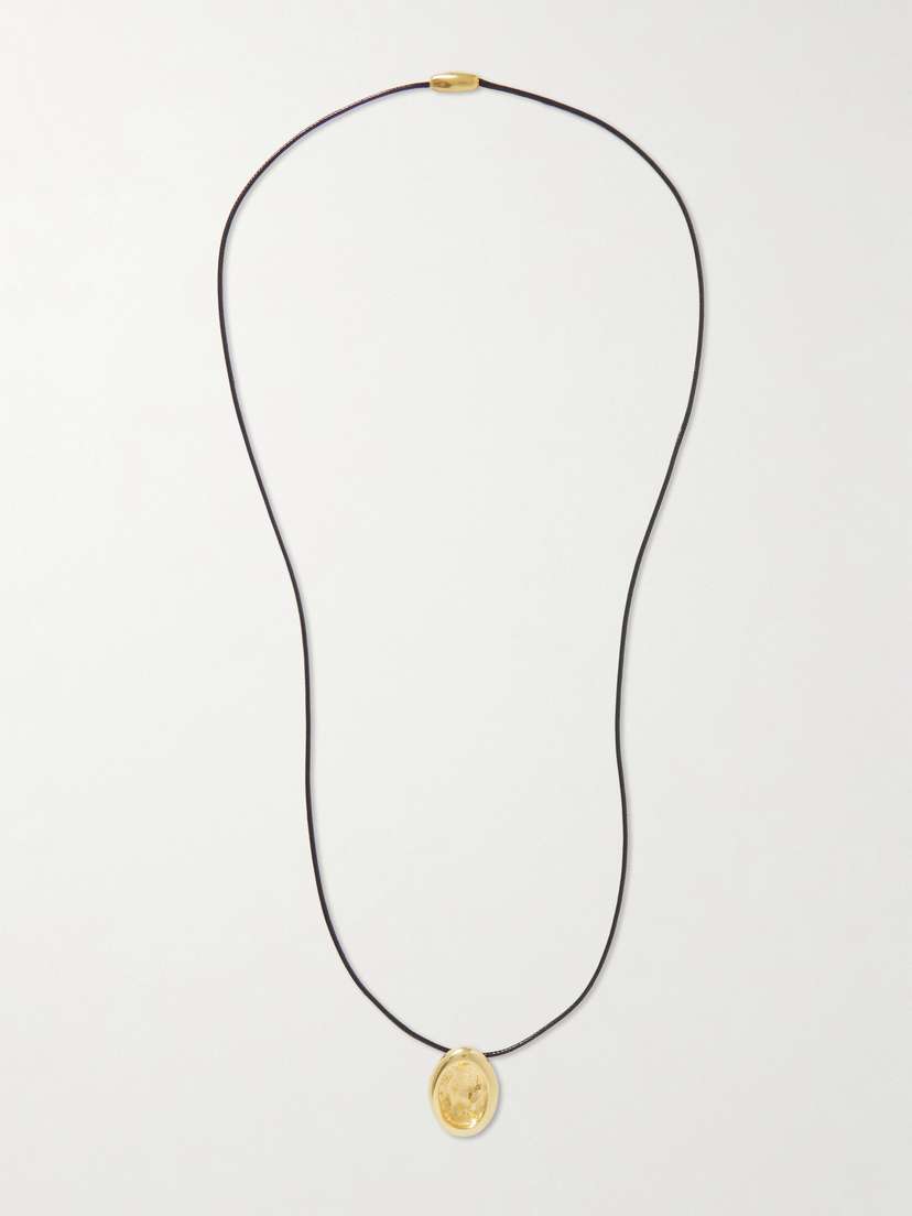 YSSO Aesop Gold-plated And Cord Necklace