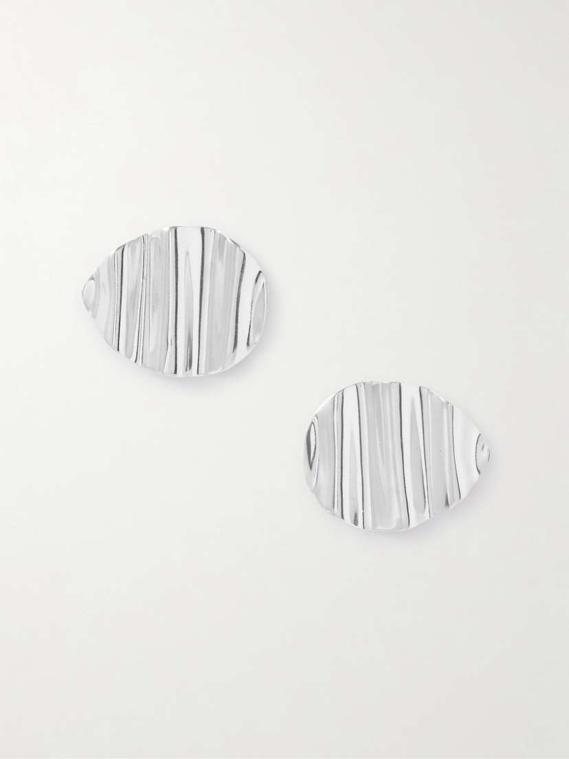 YSSO L'onda Silver Earrings