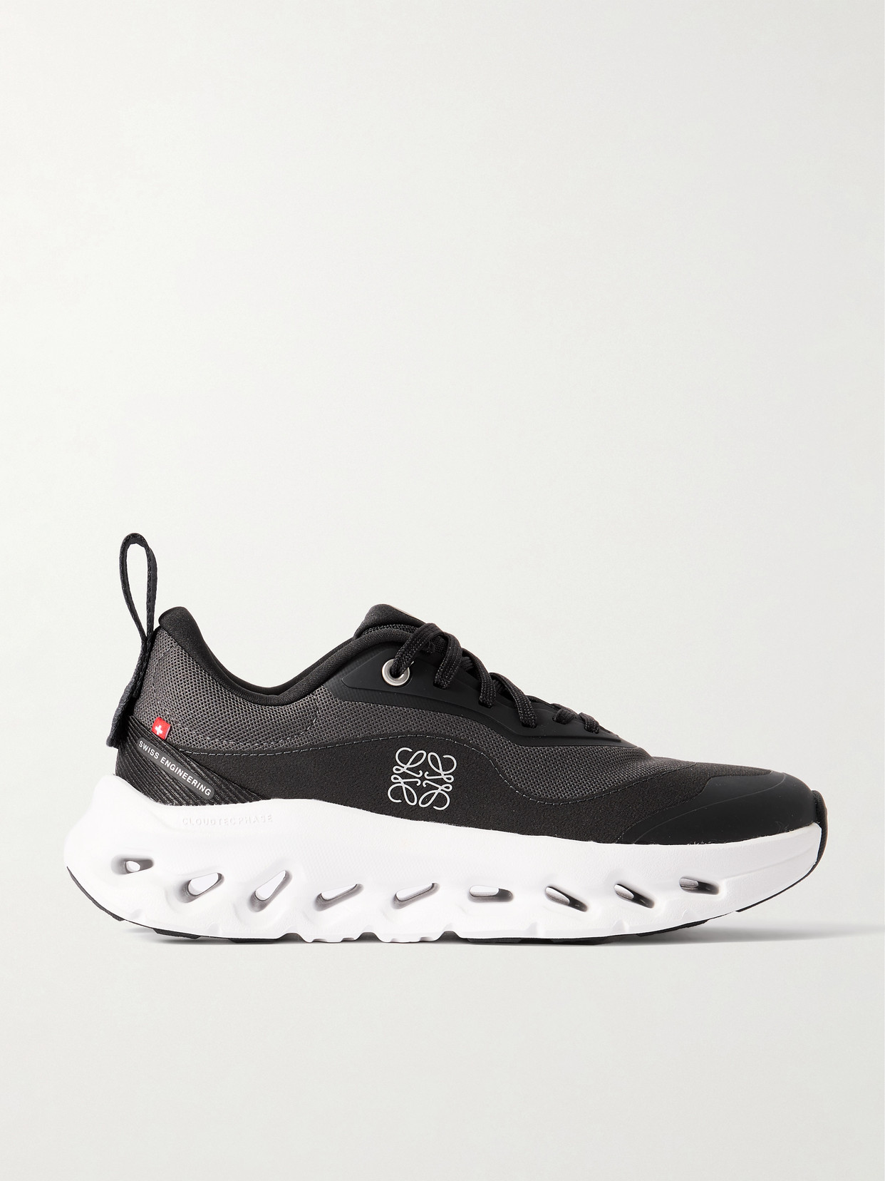 Loewe - + On Cloudtilt 2.0 Stretch Recycled-knit Sneakers - Black