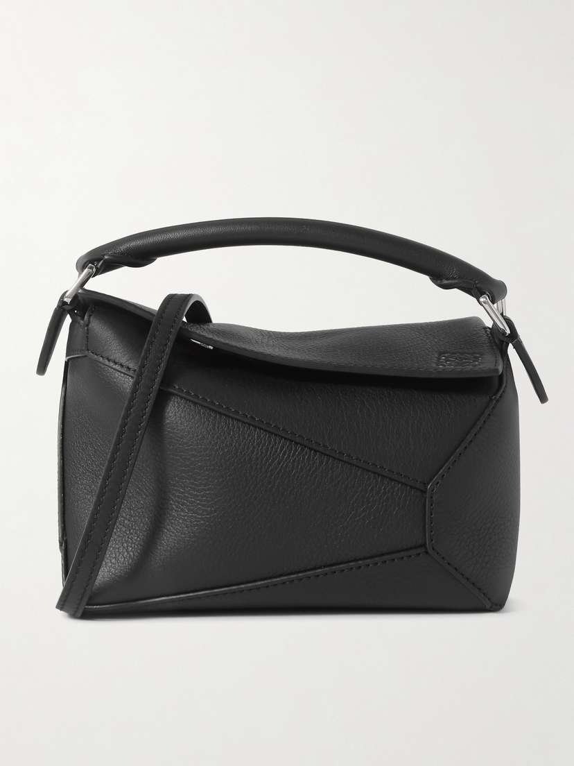 Loewe Puzzle Edge Mini Textured-leather Shoulder Bag