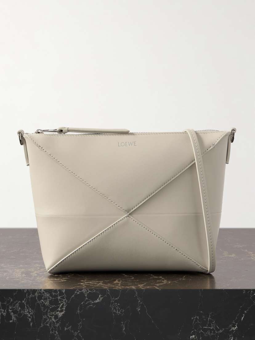Loewe Puzzle Fold Leather Clutch