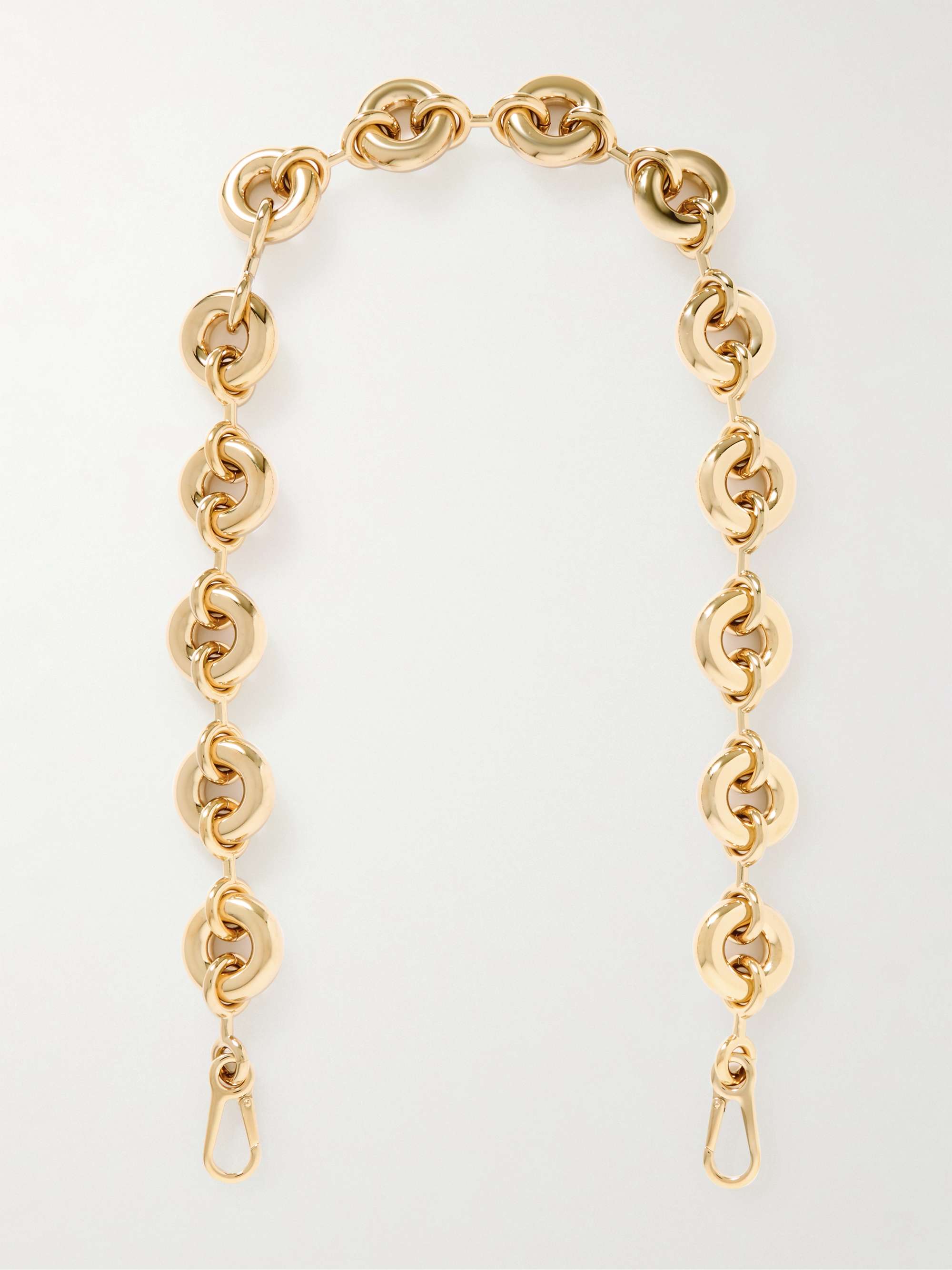Donut goldfarbene Schulterkette | NET-A-PORTER